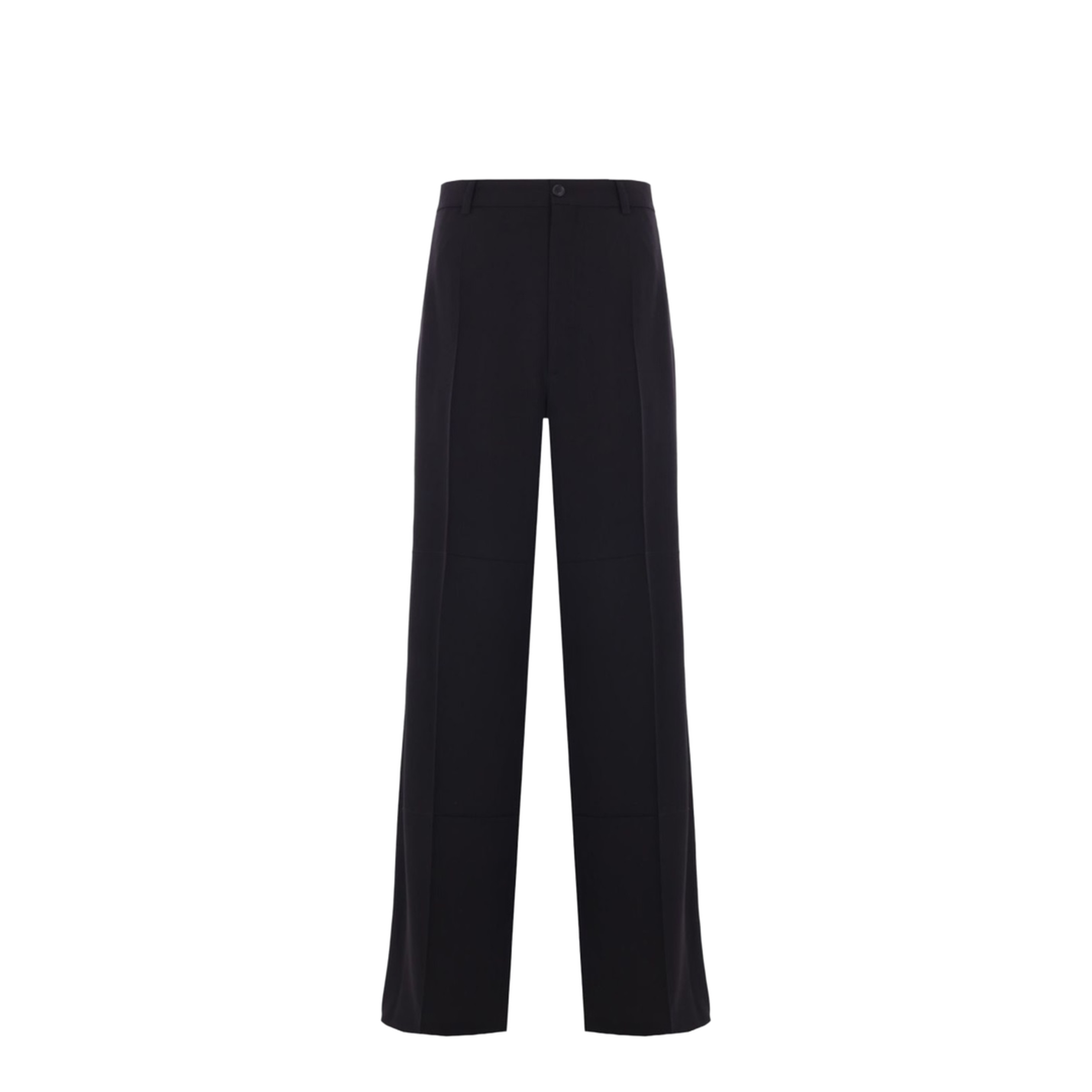 Wool Blend Tailored Pants - Image 1