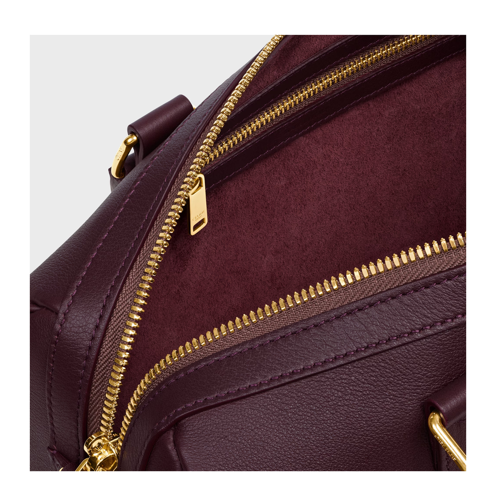 Boston Satchel Bag Handbags Bordeaux - Image 5