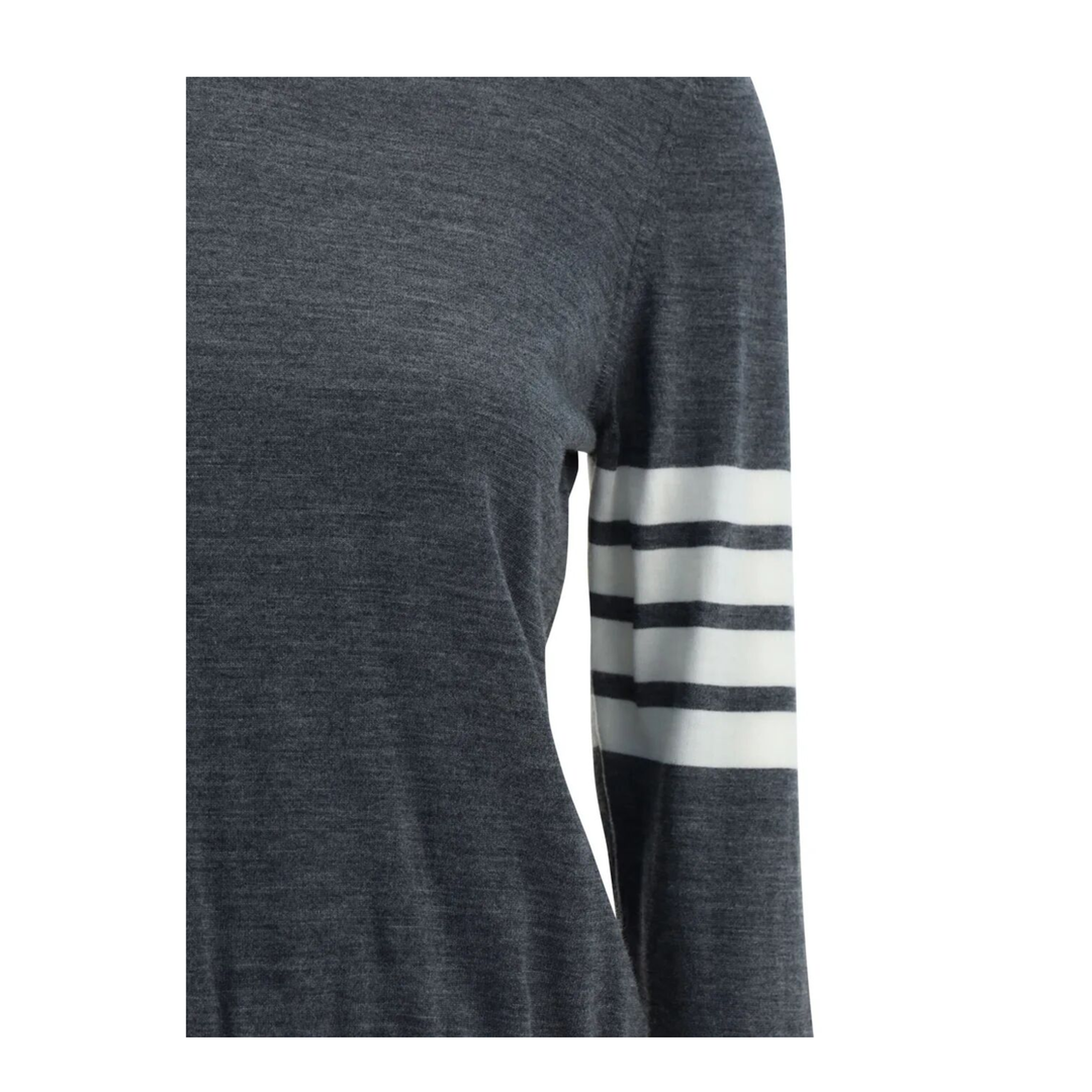 Wool 4-Bar Relaxed Pullover - Image 5