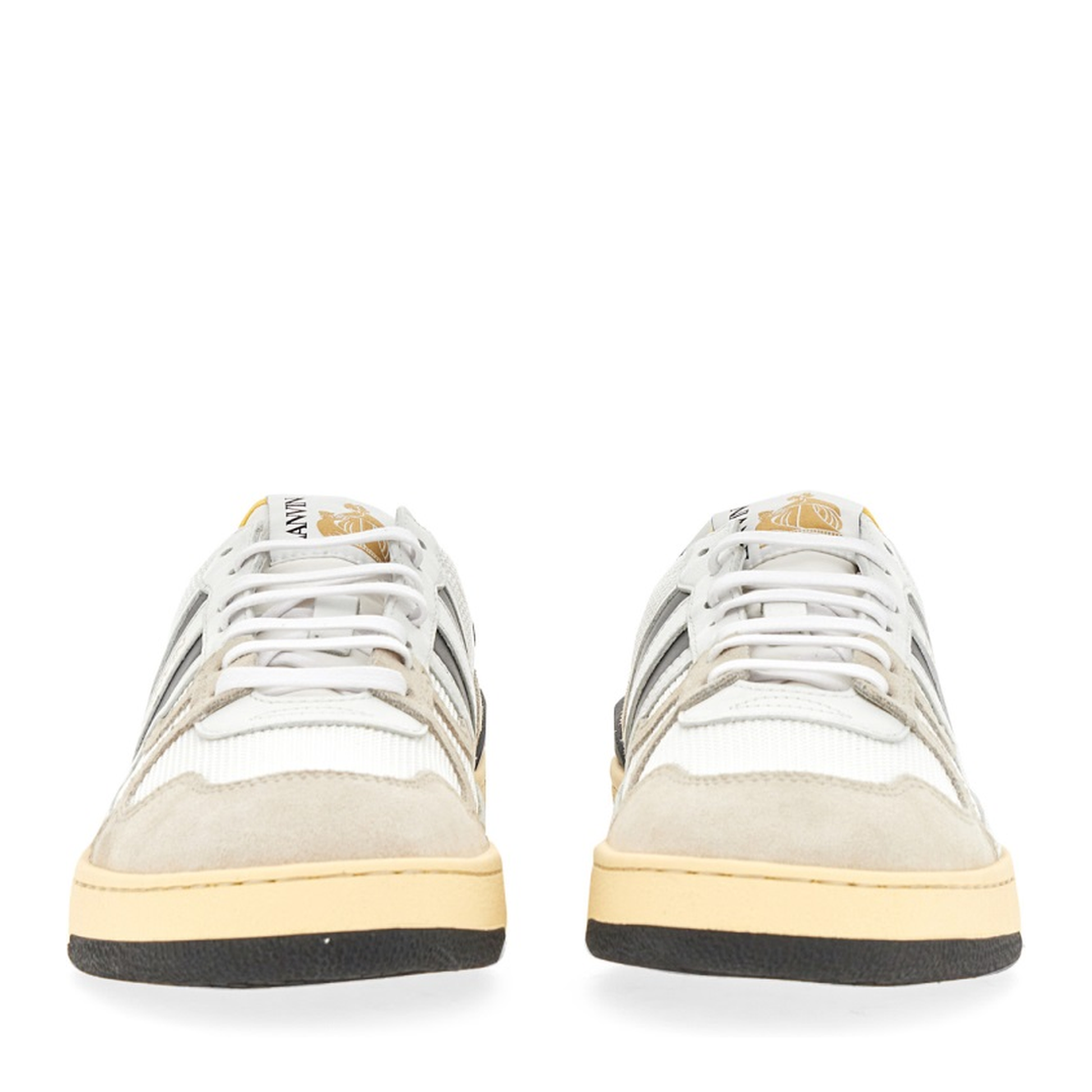 Mesh, Suede and Nappa Leather Sneaker - Image 6