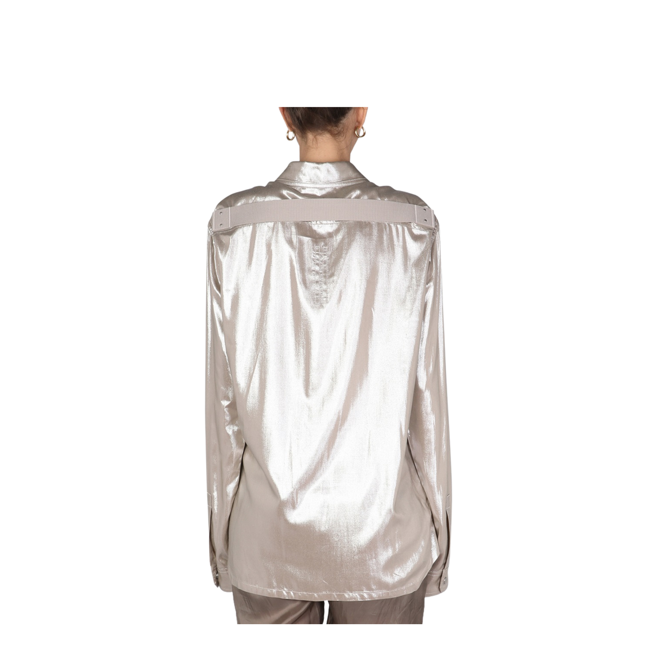 Metallic Effect Shirt - Image 3