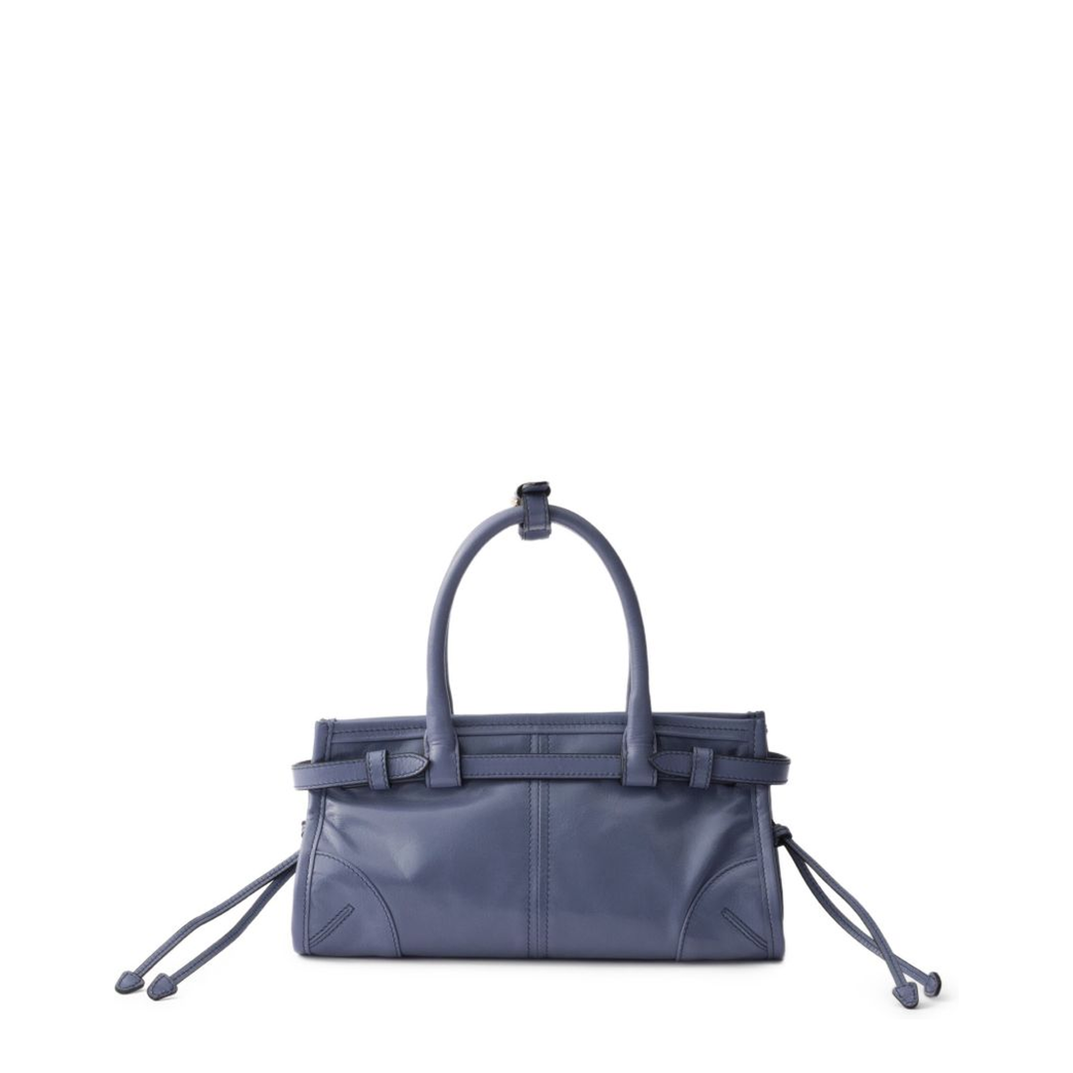Bonnie Mini Calf Leather Handbag - Aviation Blue - Image 4