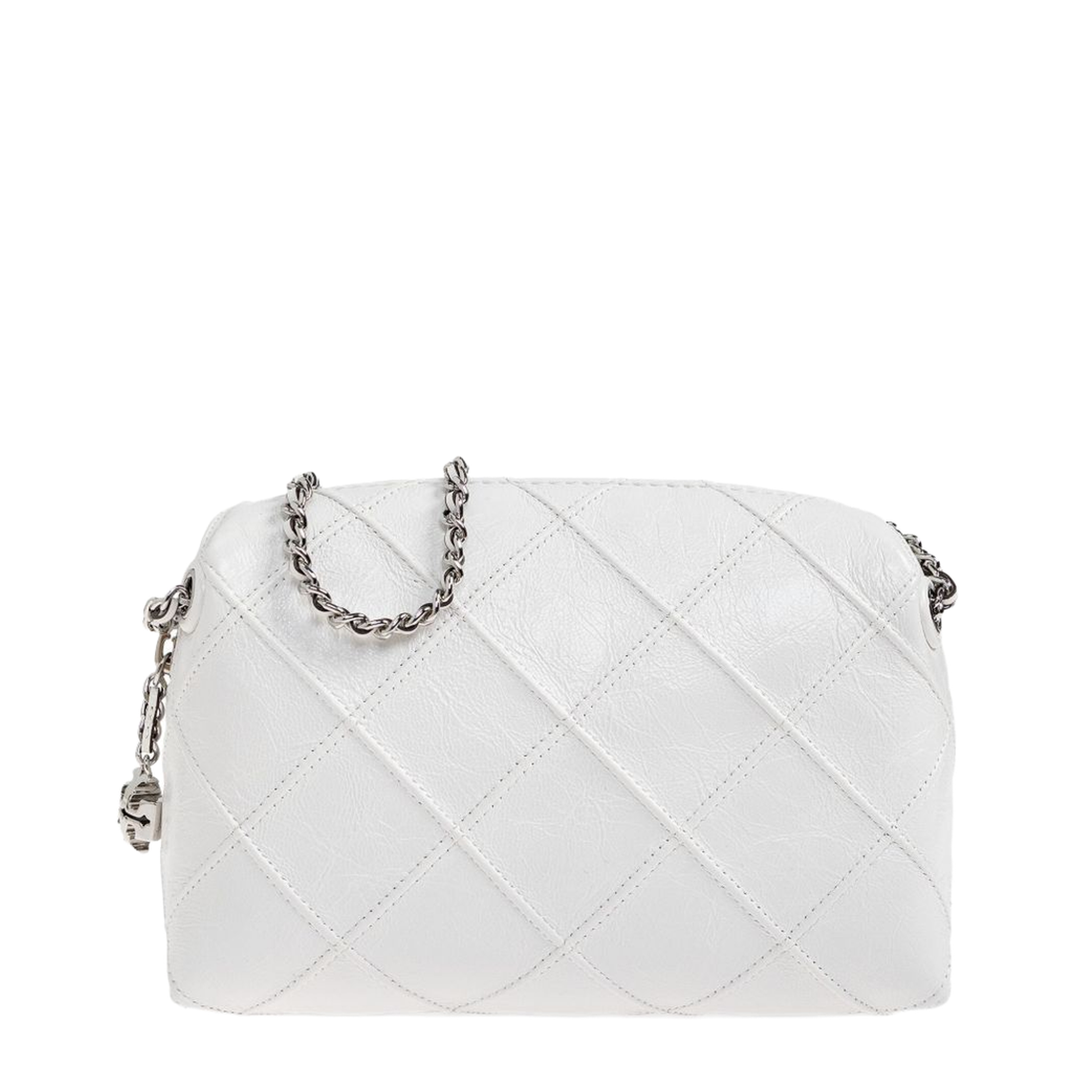 Fleming Soft Crossbody Bag Napa Leather - Vanilla Soft Serve - Image 1