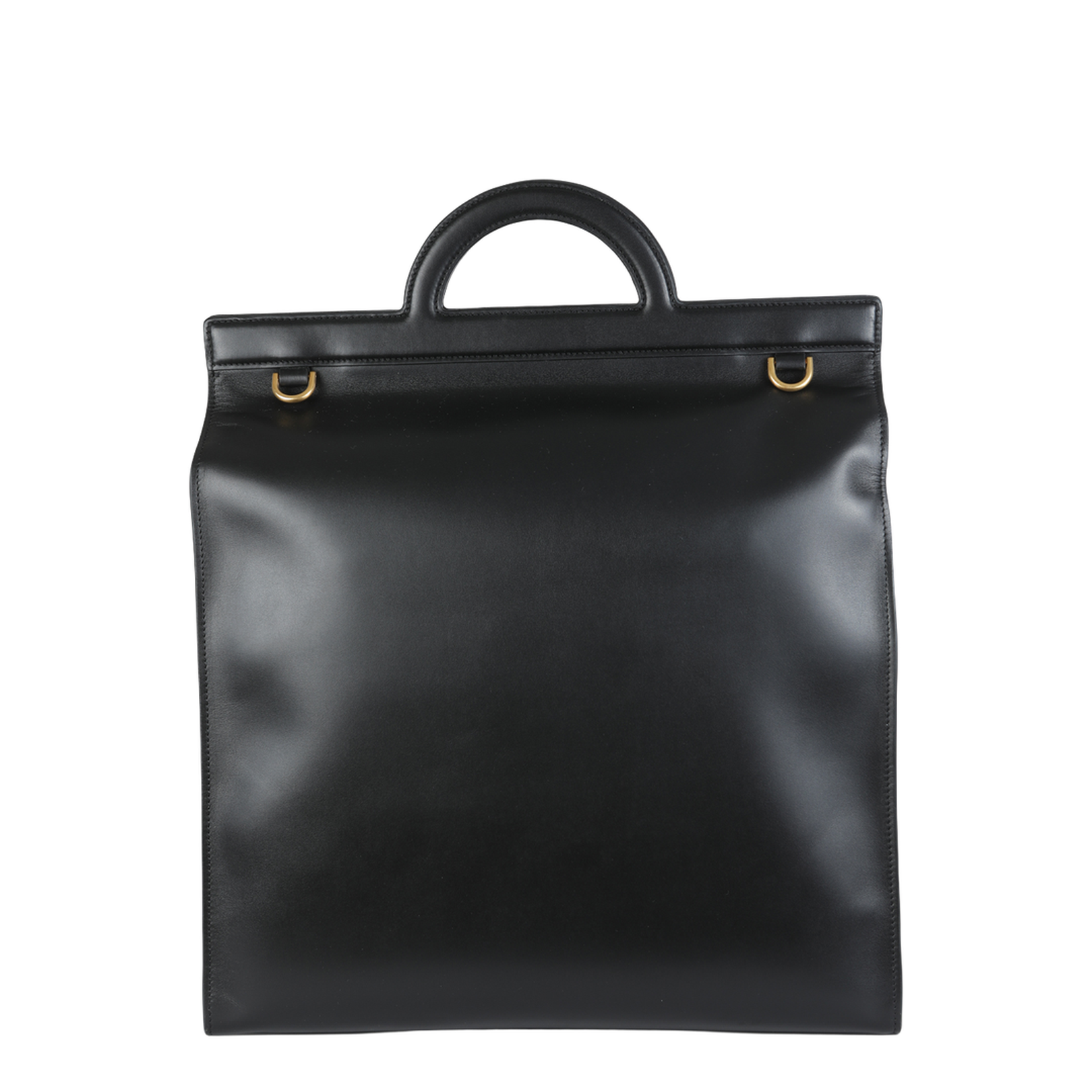 Garavani Leather Handbag with Frontal Logo Print - Image 5