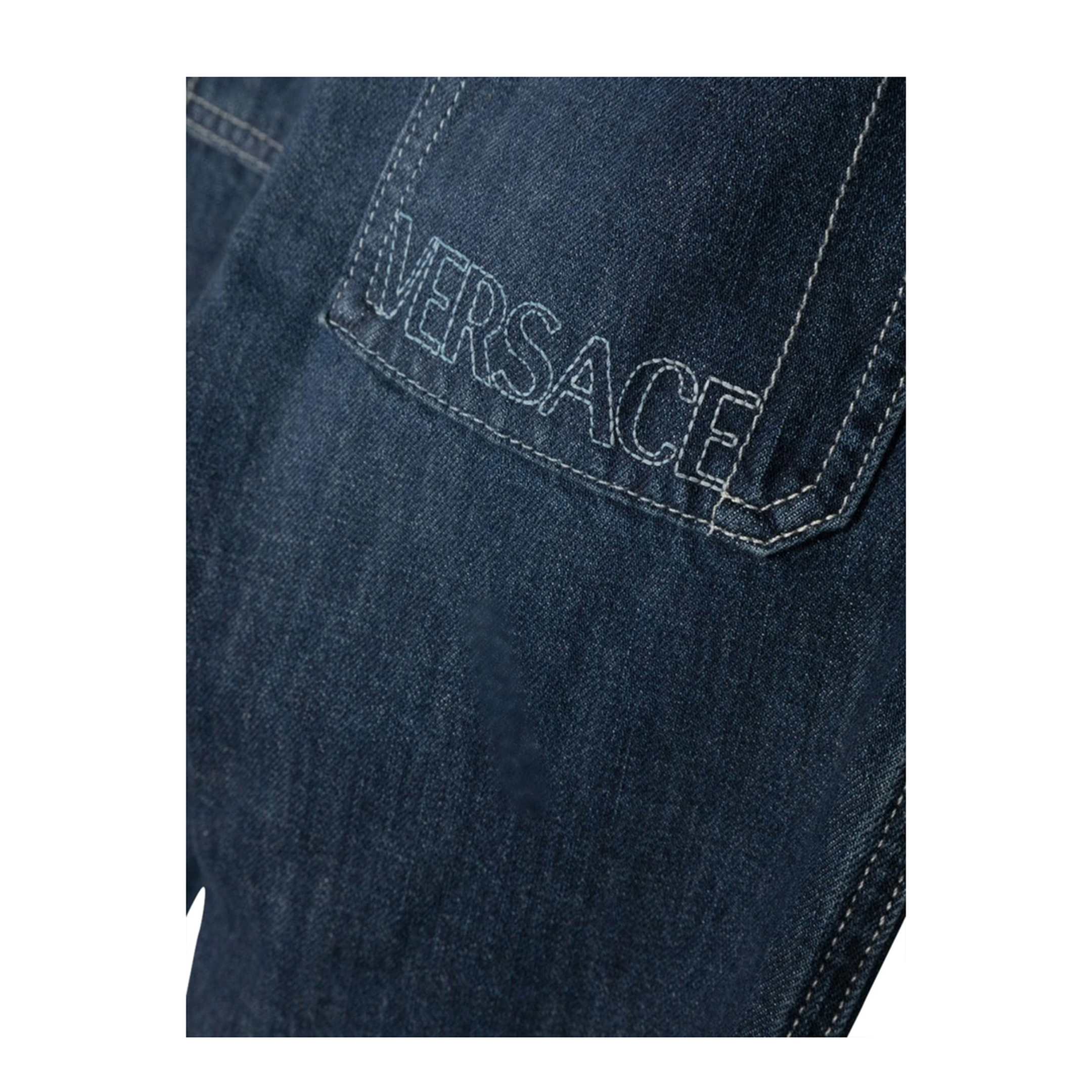 JEANS WITH EMBROIDERED LOGO - Image 3