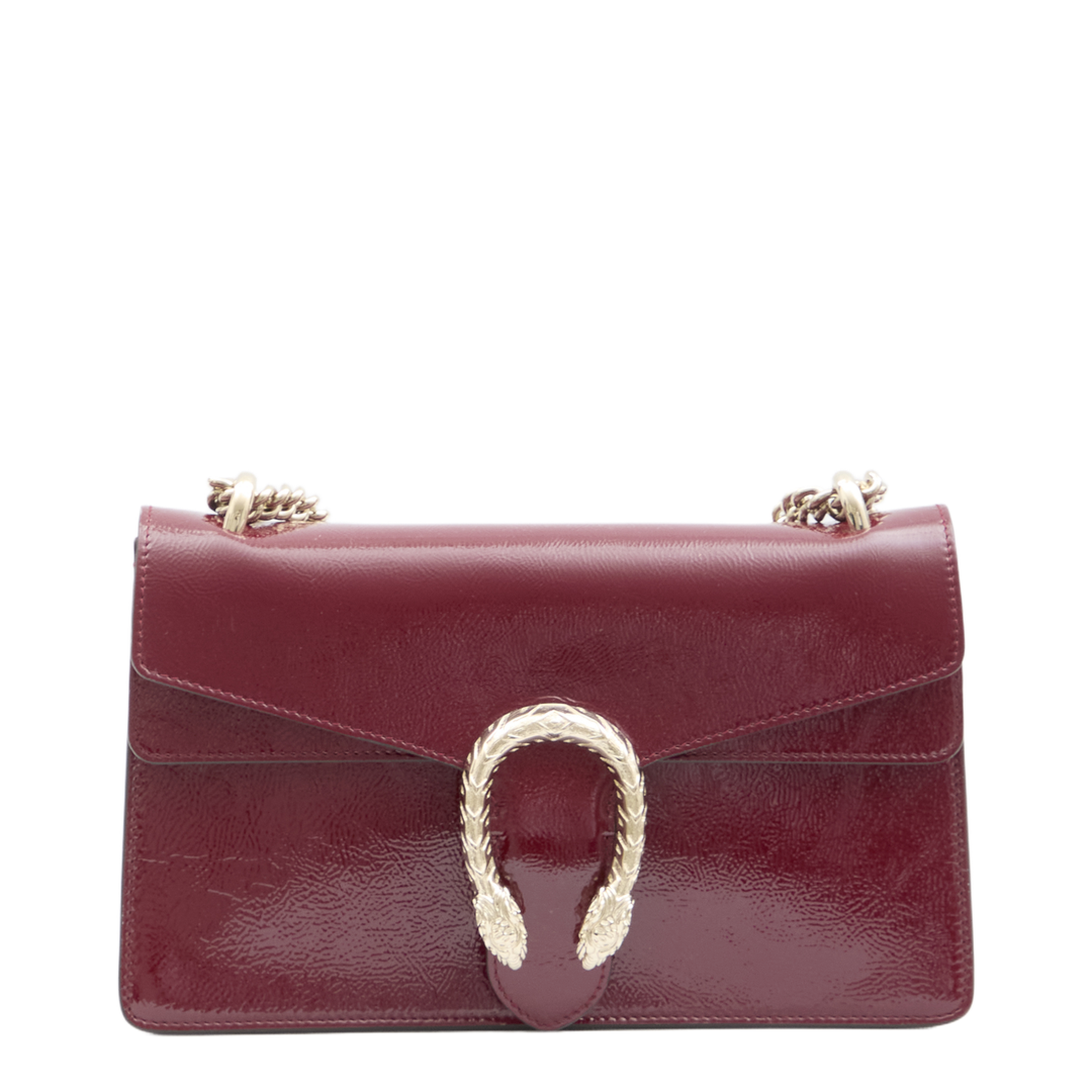 Dionysus Small Shoulder Bag in Rosso Ancora - Image 1