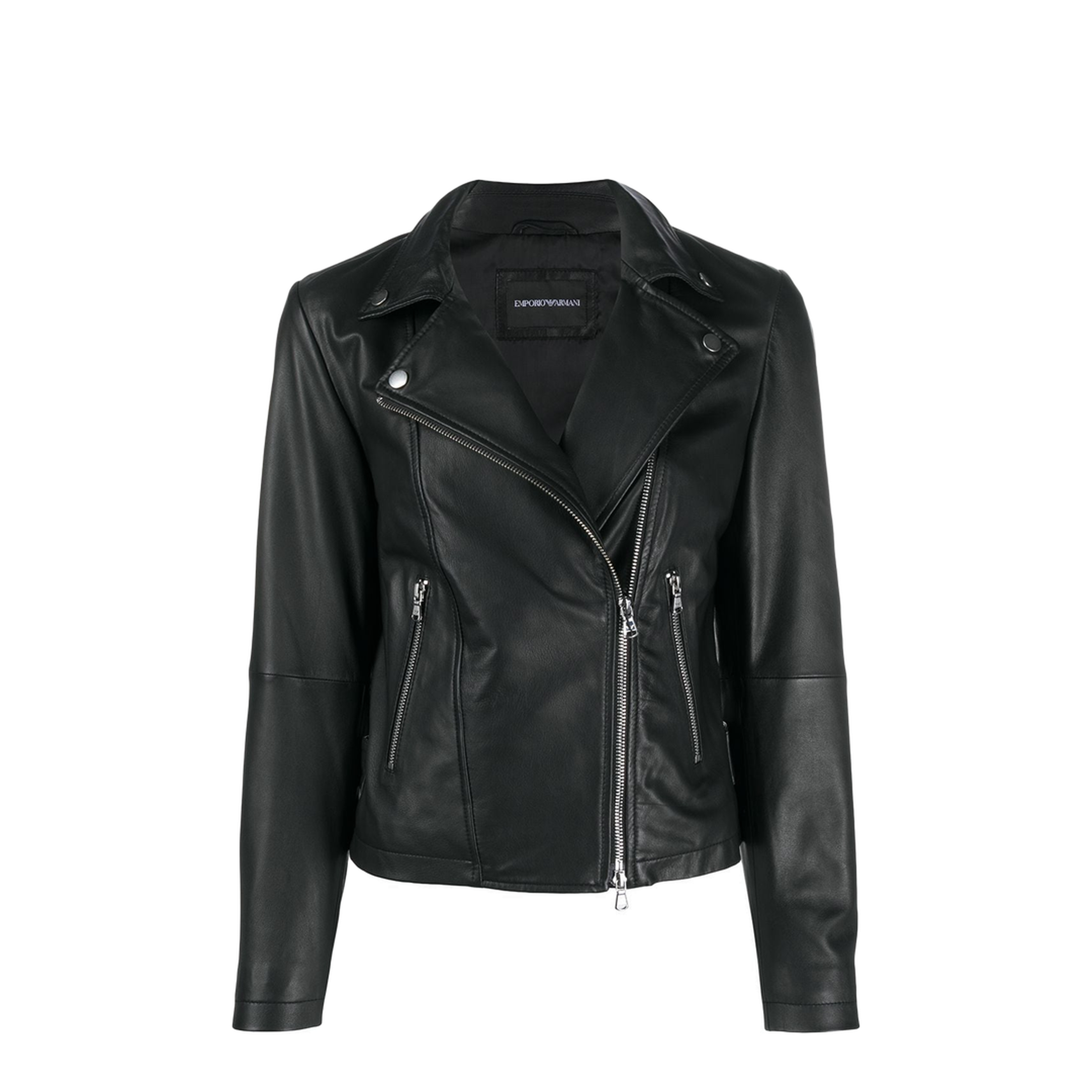 Leather Jacket in Black - Image 1
