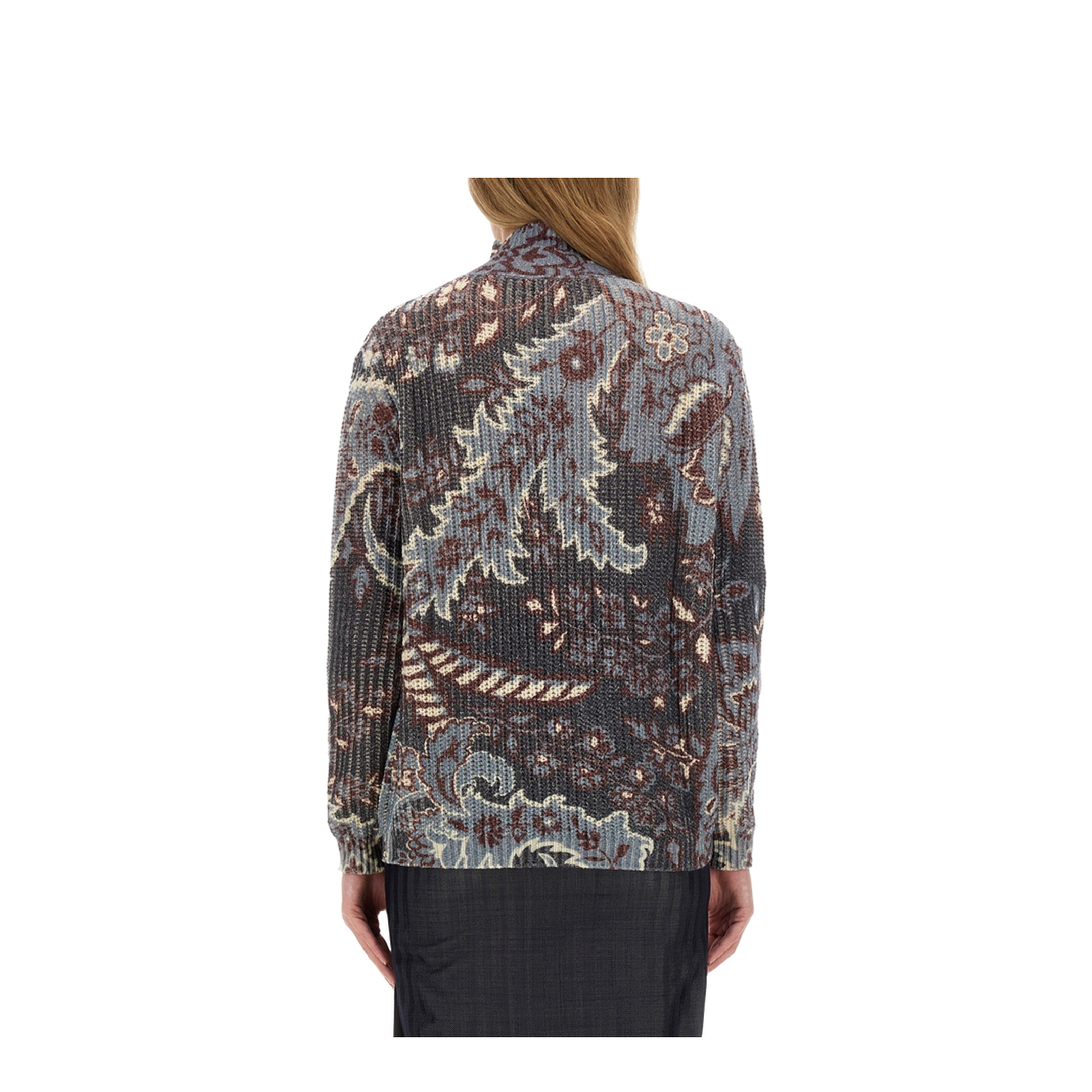 Printed Wool Sweater - Image 3