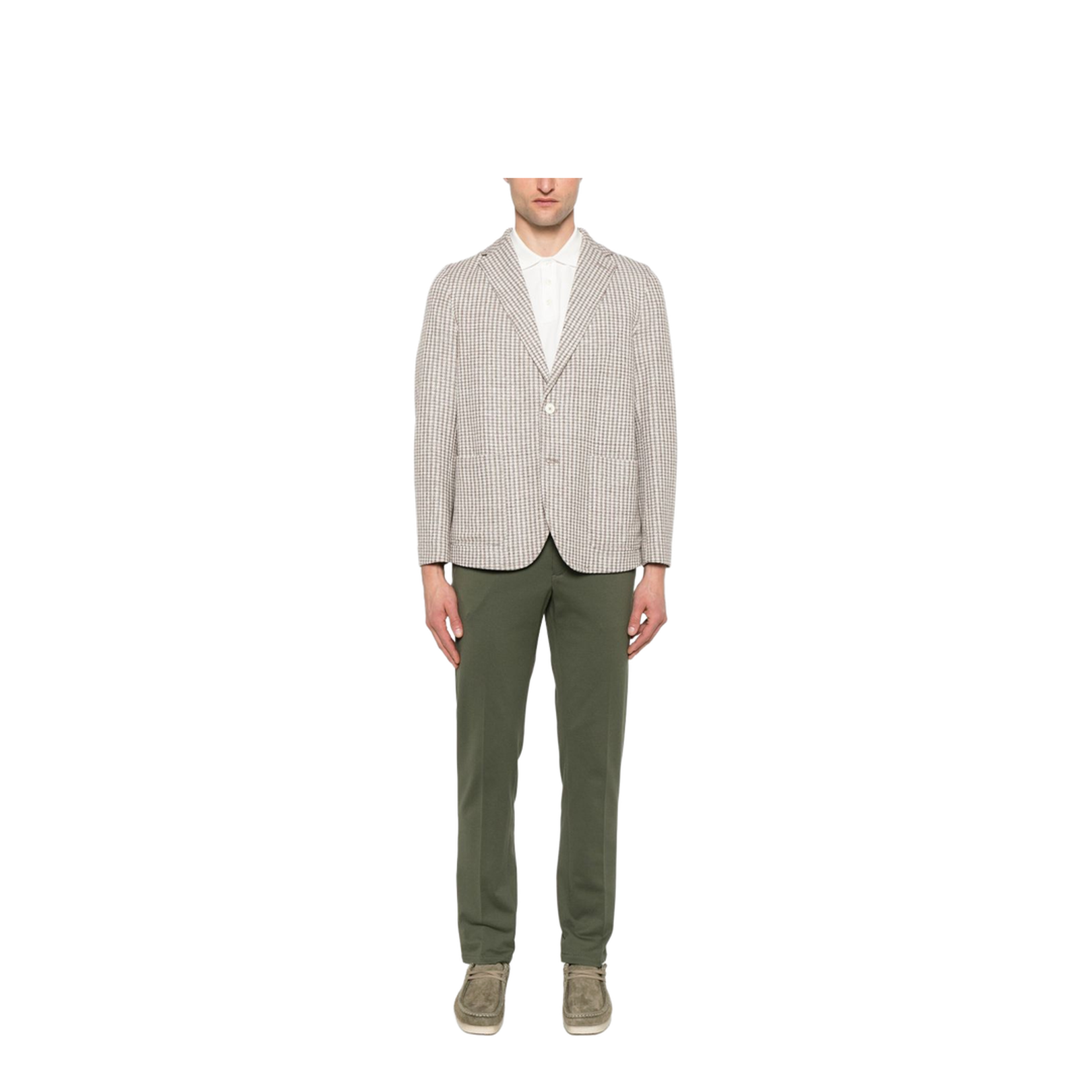 Cotton and linen blend jacket - Image 3