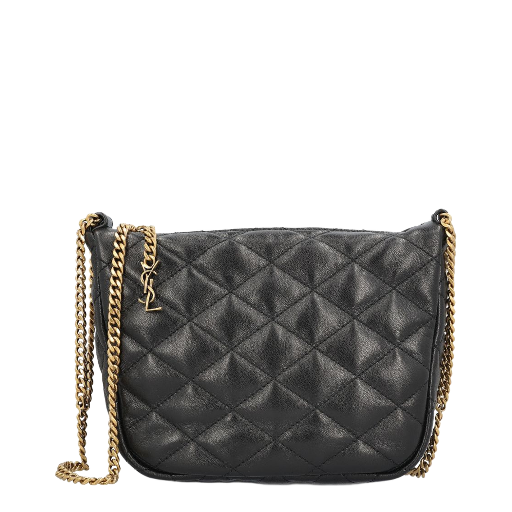 June Mini Lambskin Belt Bag - Black - Image 1