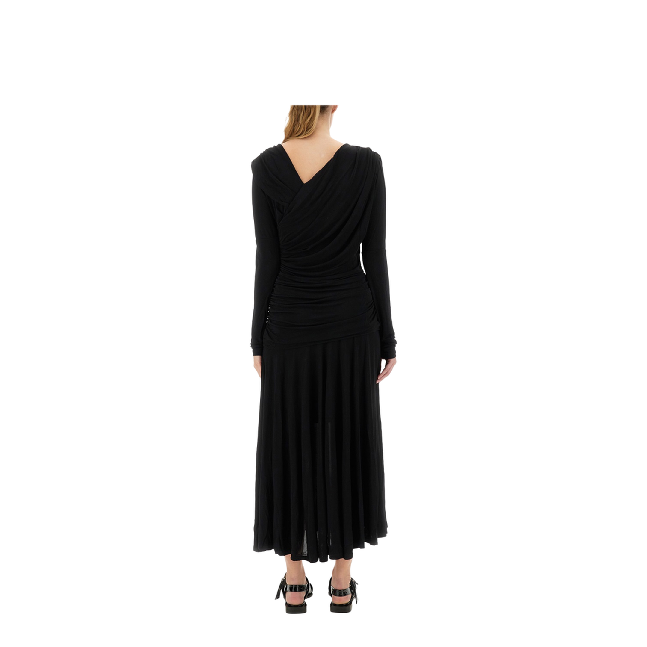 Gathered Midi Dress - Image 3
