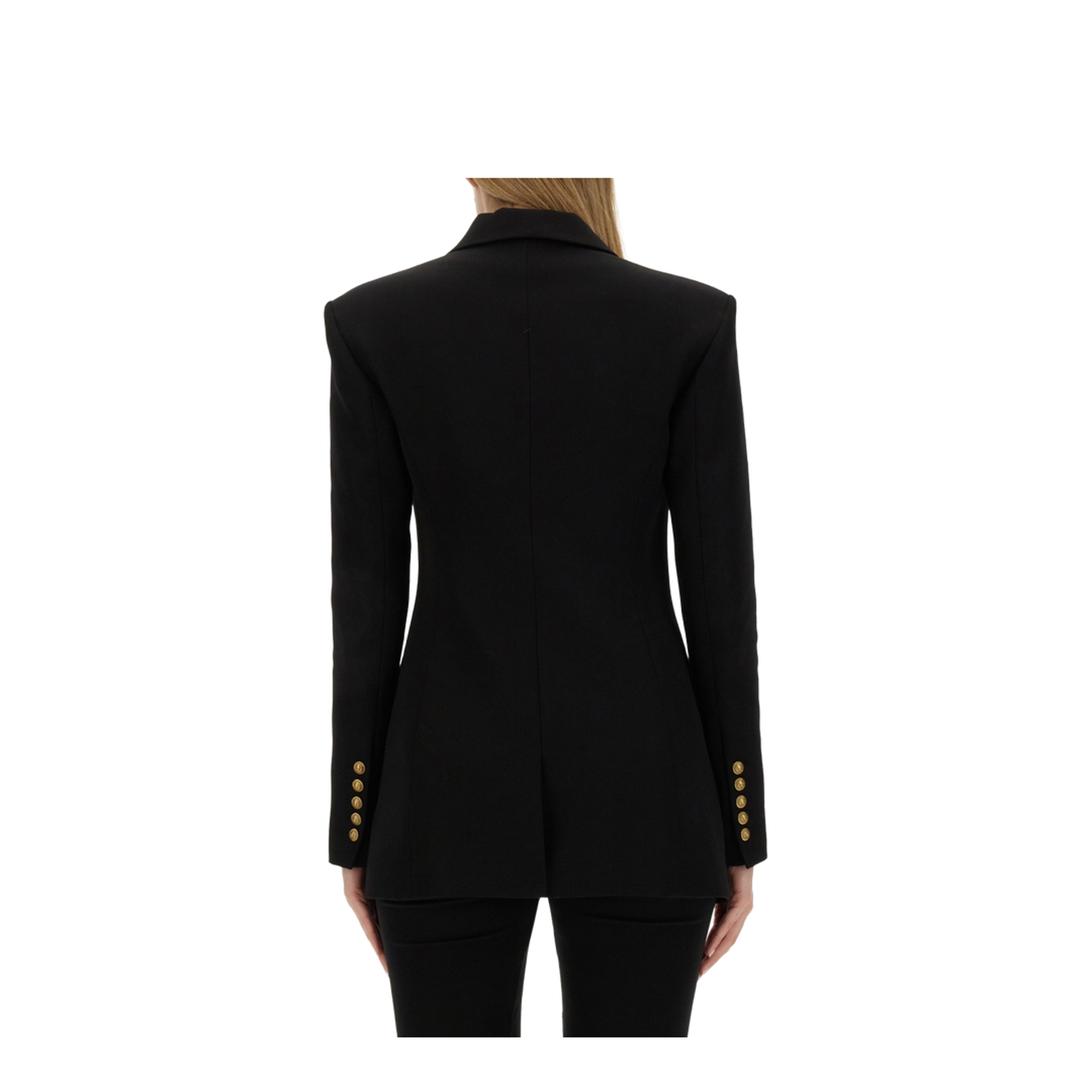 Black Single-Breasted Blazer - Image 3