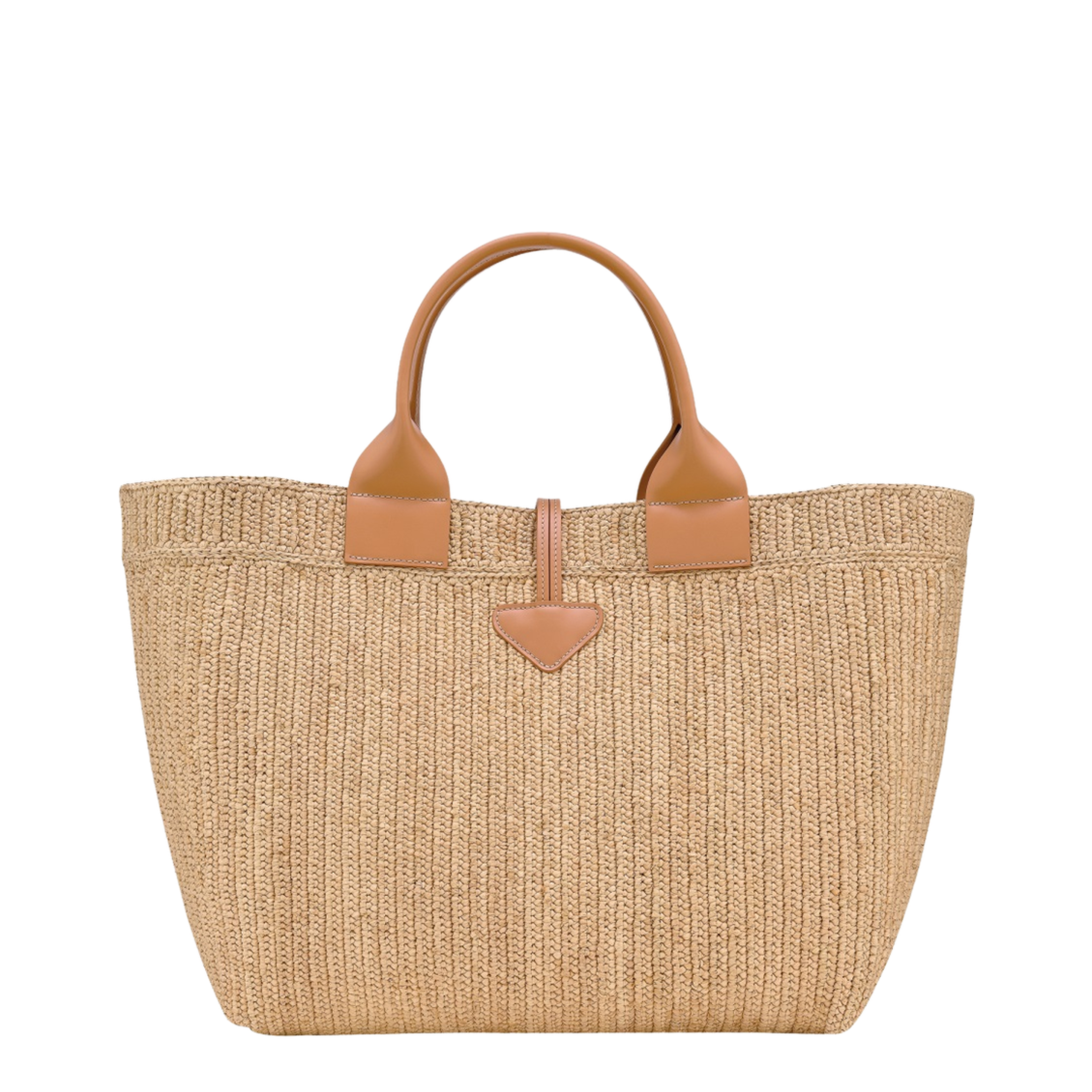 Le Roseau L Raffia Tote Bag - Vegetal - Image 2