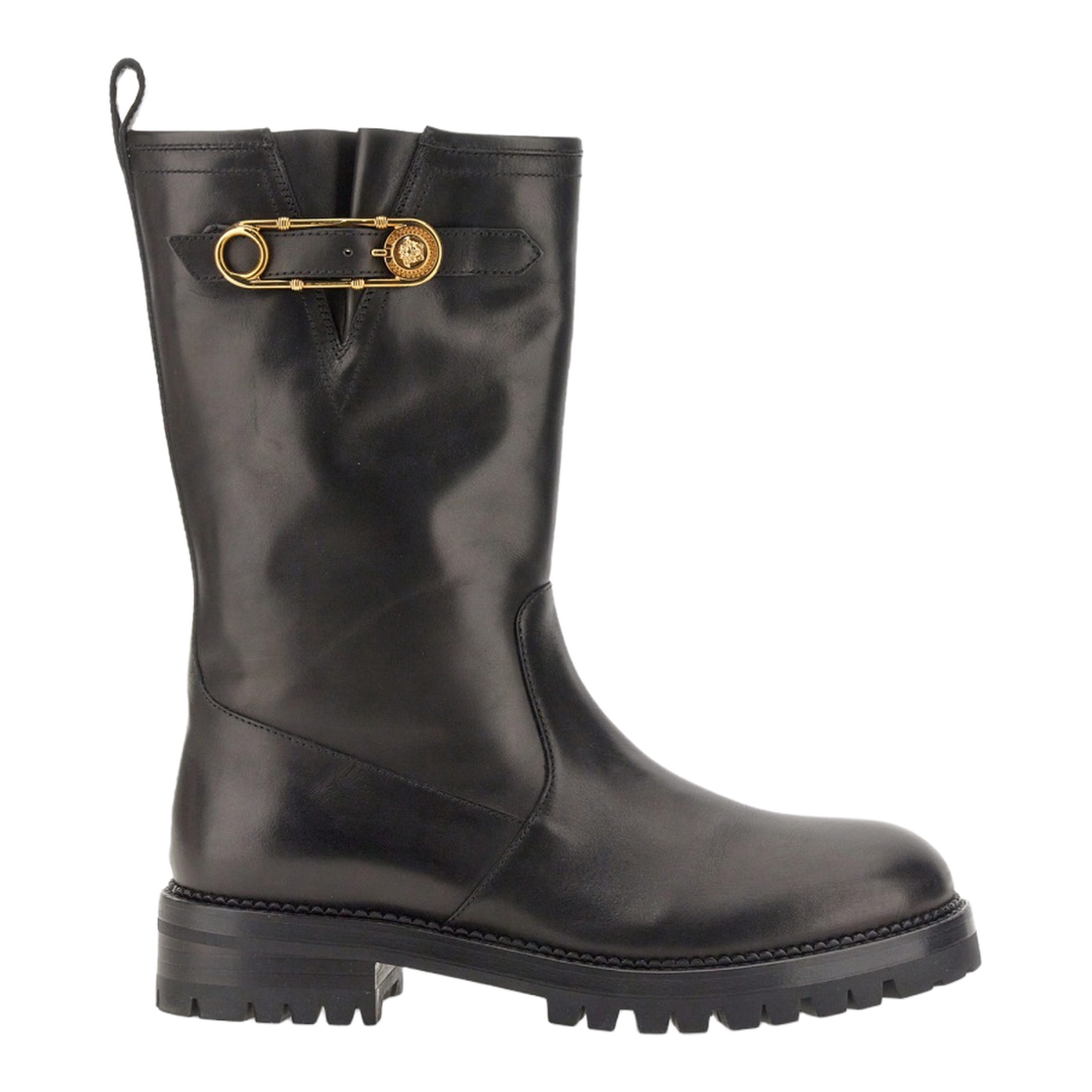 Stivale Safety Pin - Black - Image 1