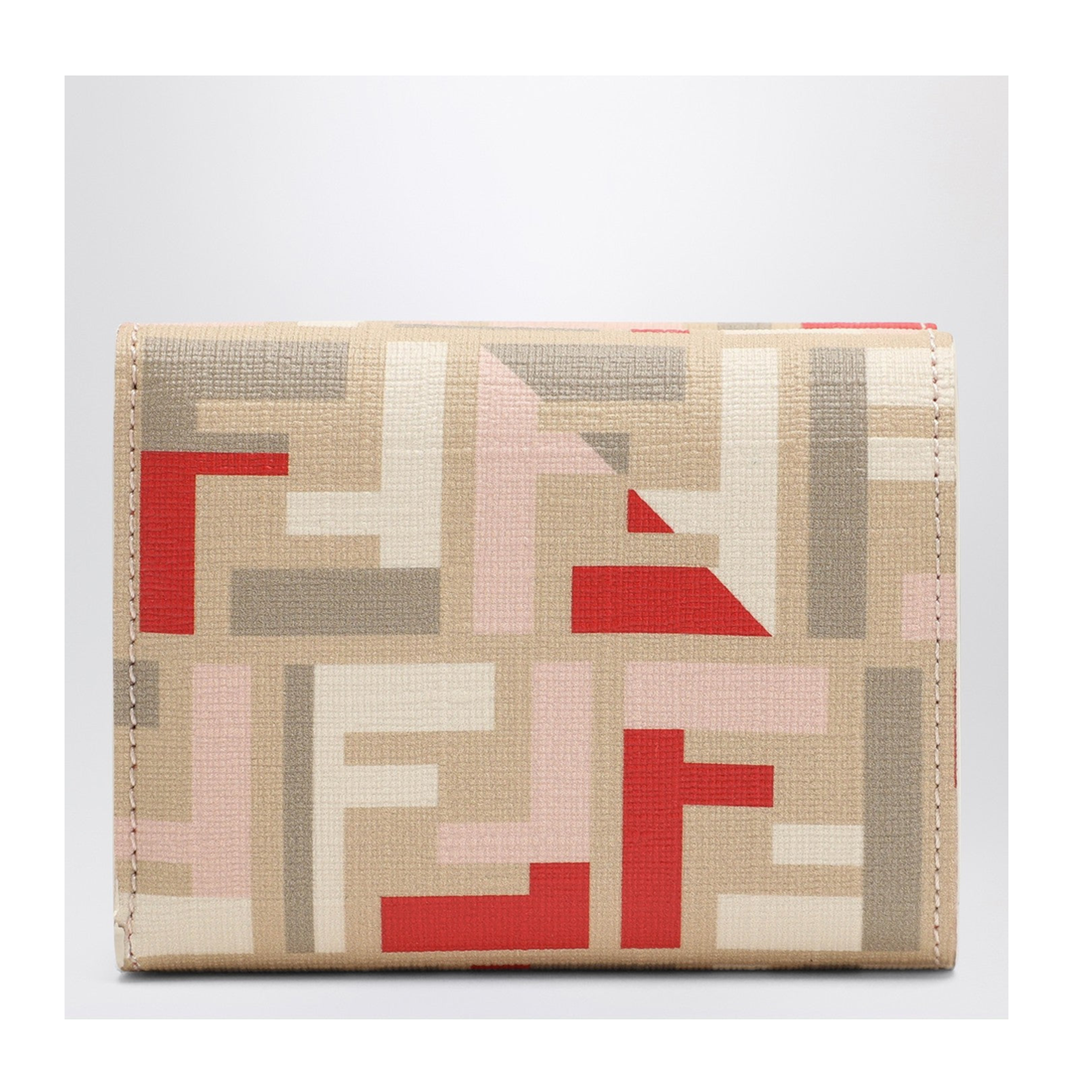 Roma FF Fabric Wallet - Beige - Image 2