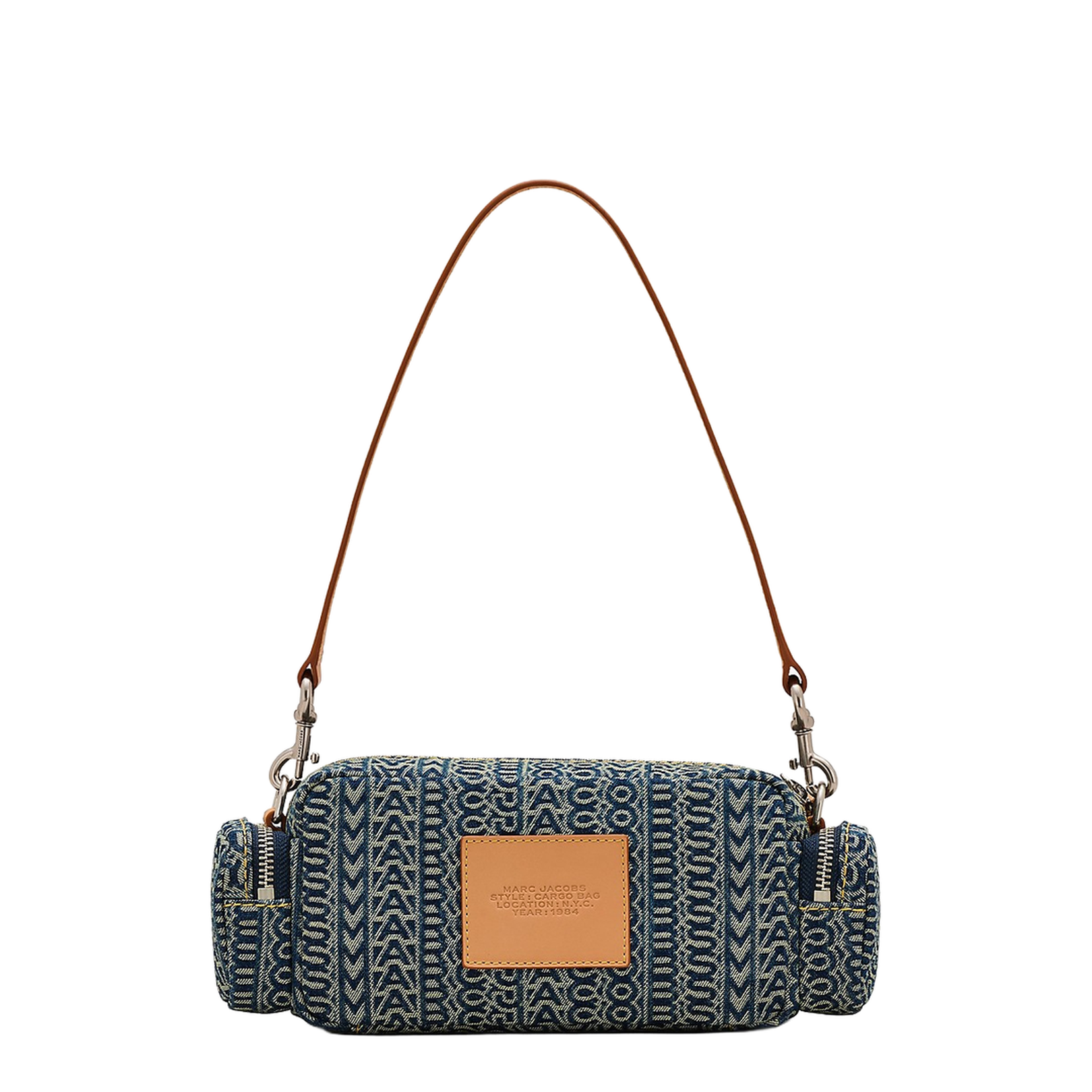 Cargo Monogram Denim Shoulder Bag - Image 3
