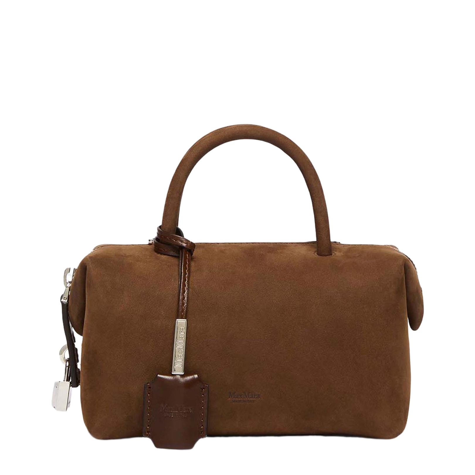 Small Holdall Suede Top Handle - Image 1