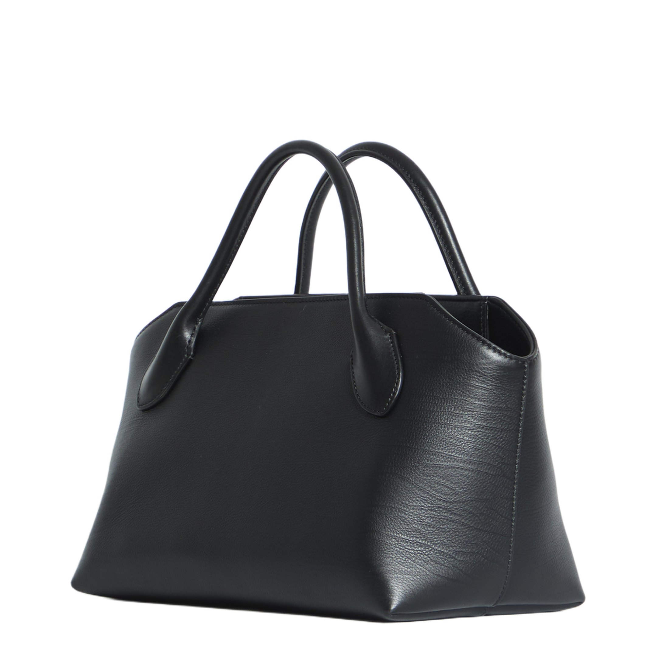Terrasse Calfskin Top-Handle Bag - Black - Image 2