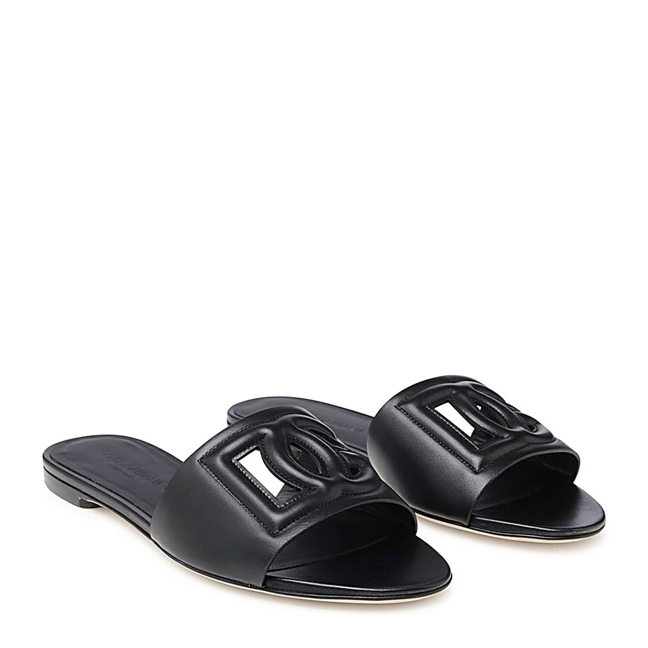 Calfskin Slides with DG Millennials Logo - Image 3