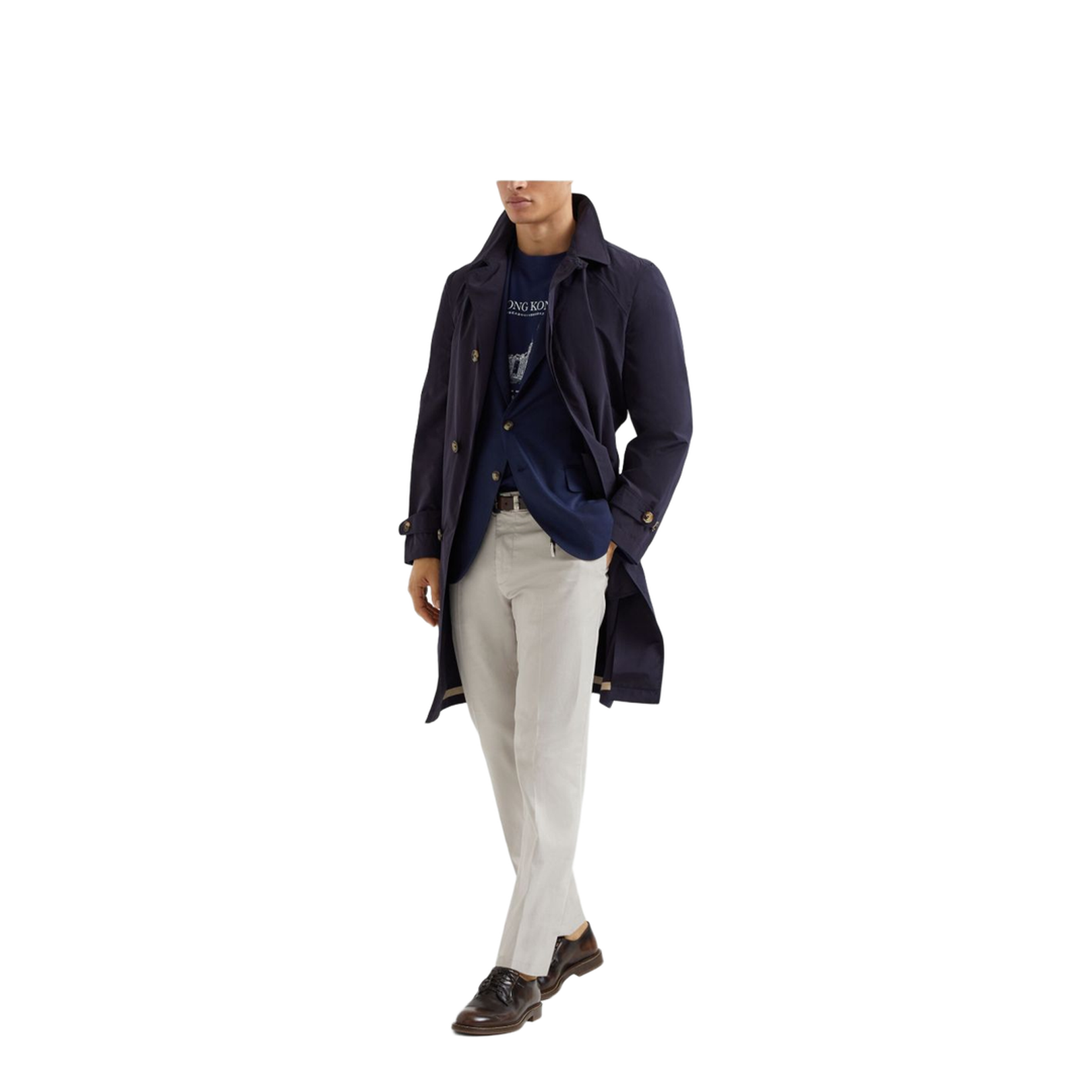 Men's Trousers Beige - Image 3