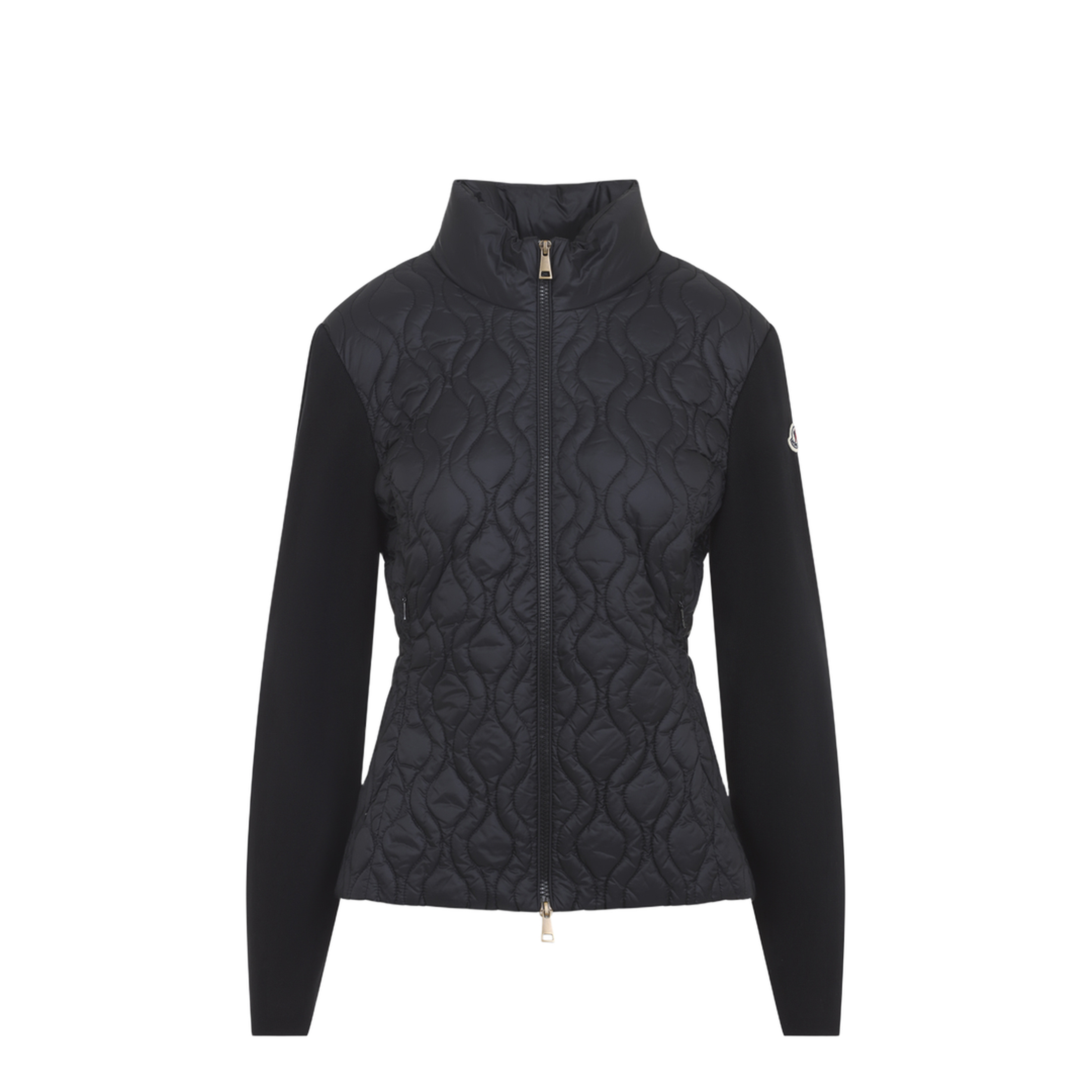 Quilted Zip-Up Cardigan - Image 2