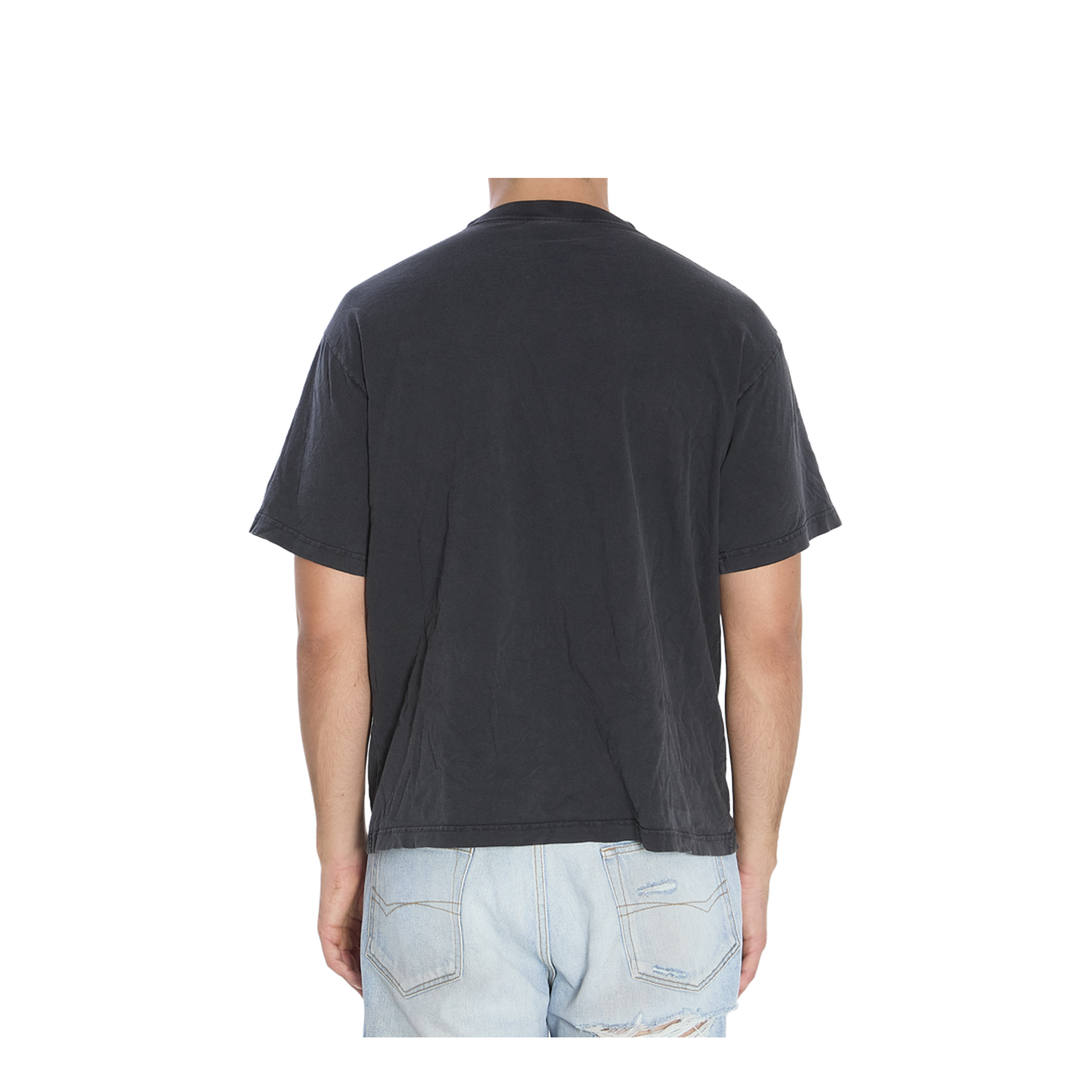 Standard T-Shirt Regular Fit in Black Faded - Image 4