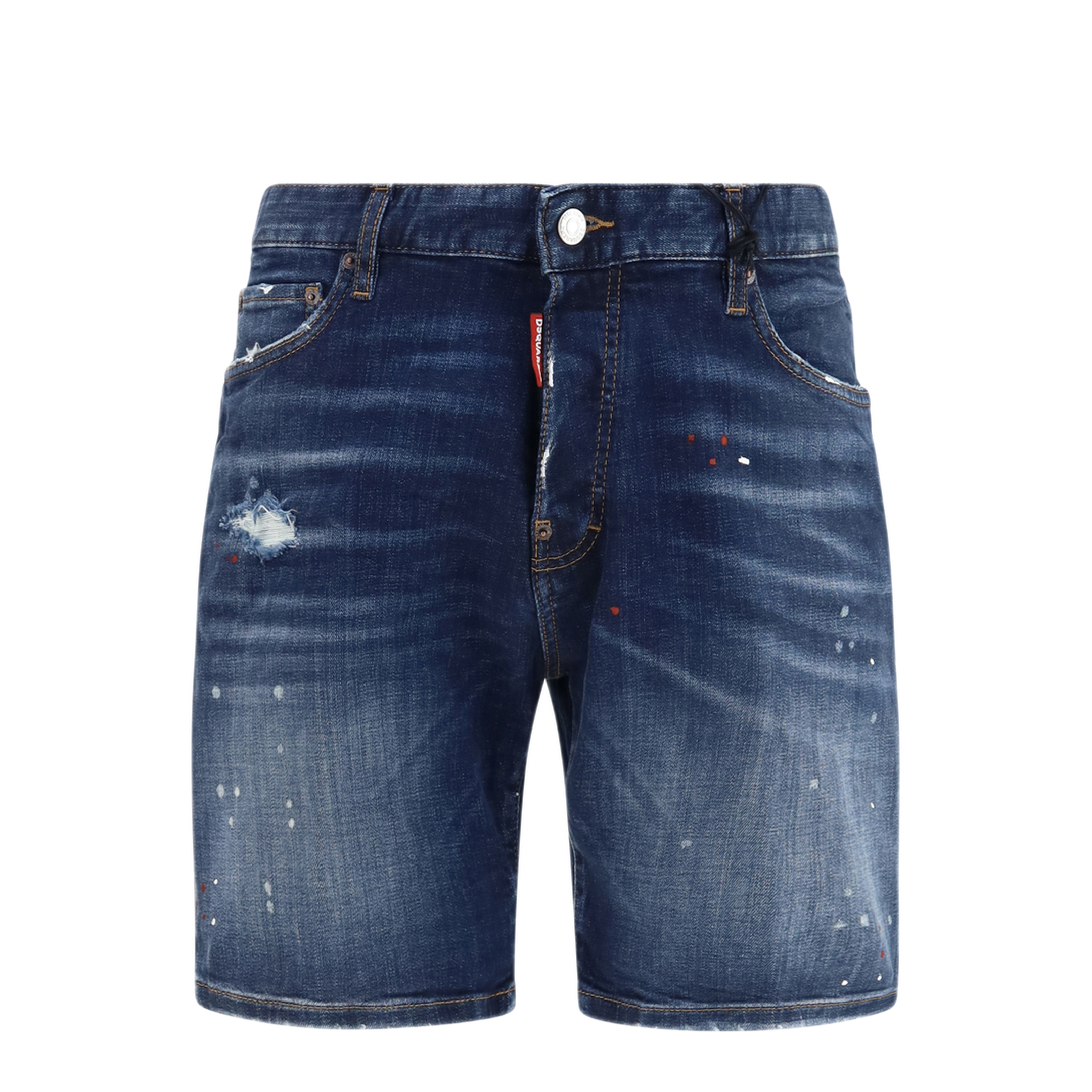 Distressed Denim Shorts - Image 1