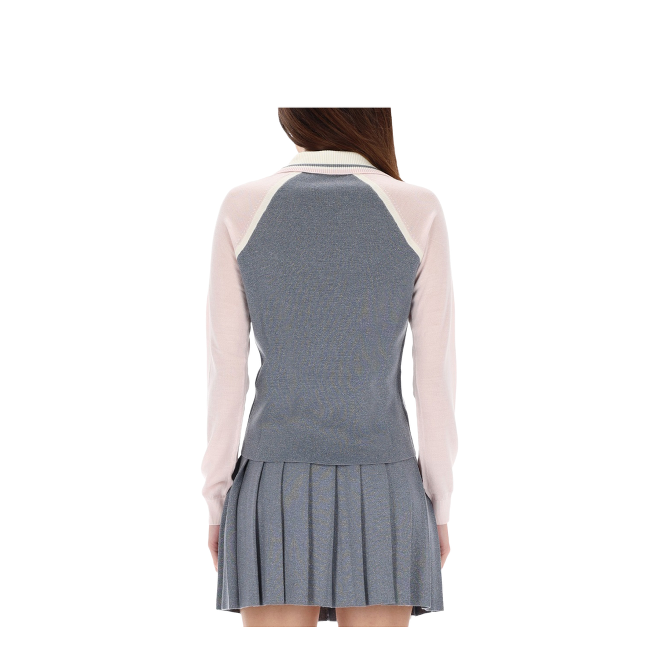 Long Sleeve Tennis Polo Shirt - Image 3