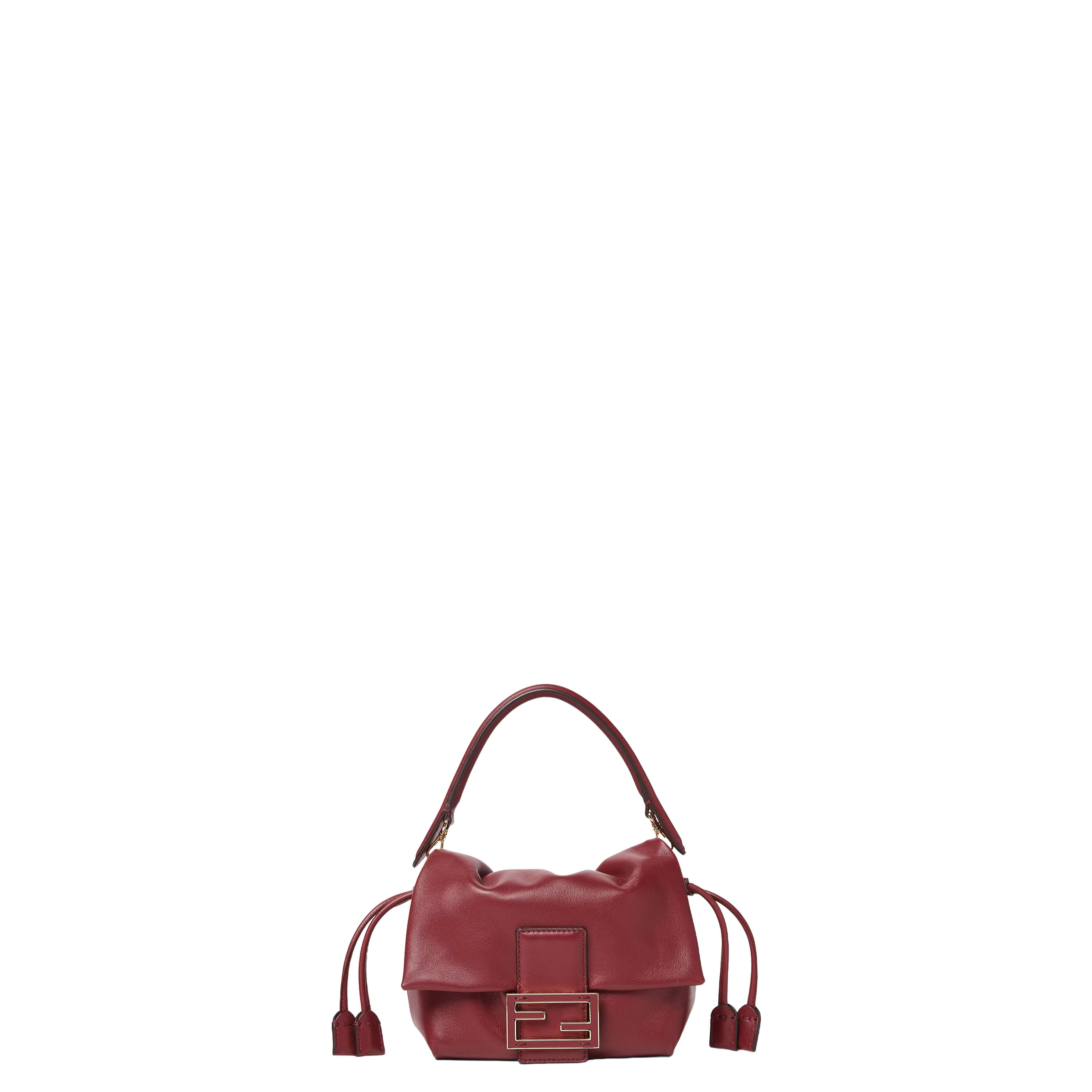 Women's Handbag Leather Red - Image 1