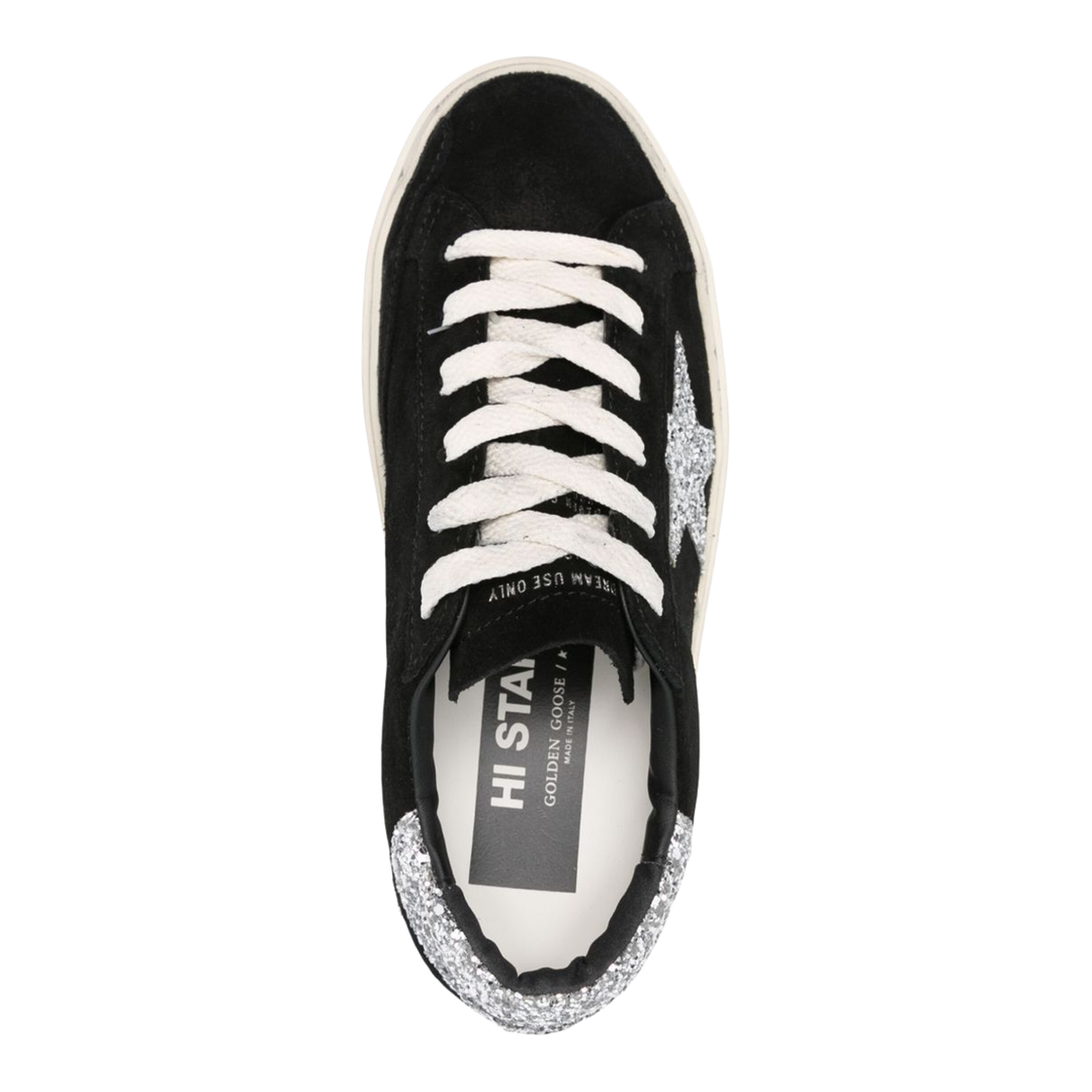 Black Hi Star Suede Sneakers - Image 2