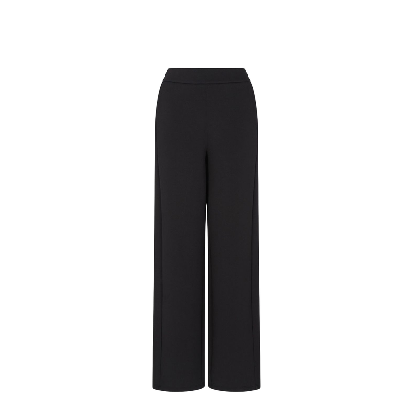 Double Jersey Trousers with an Elasticated Waist - Image 1