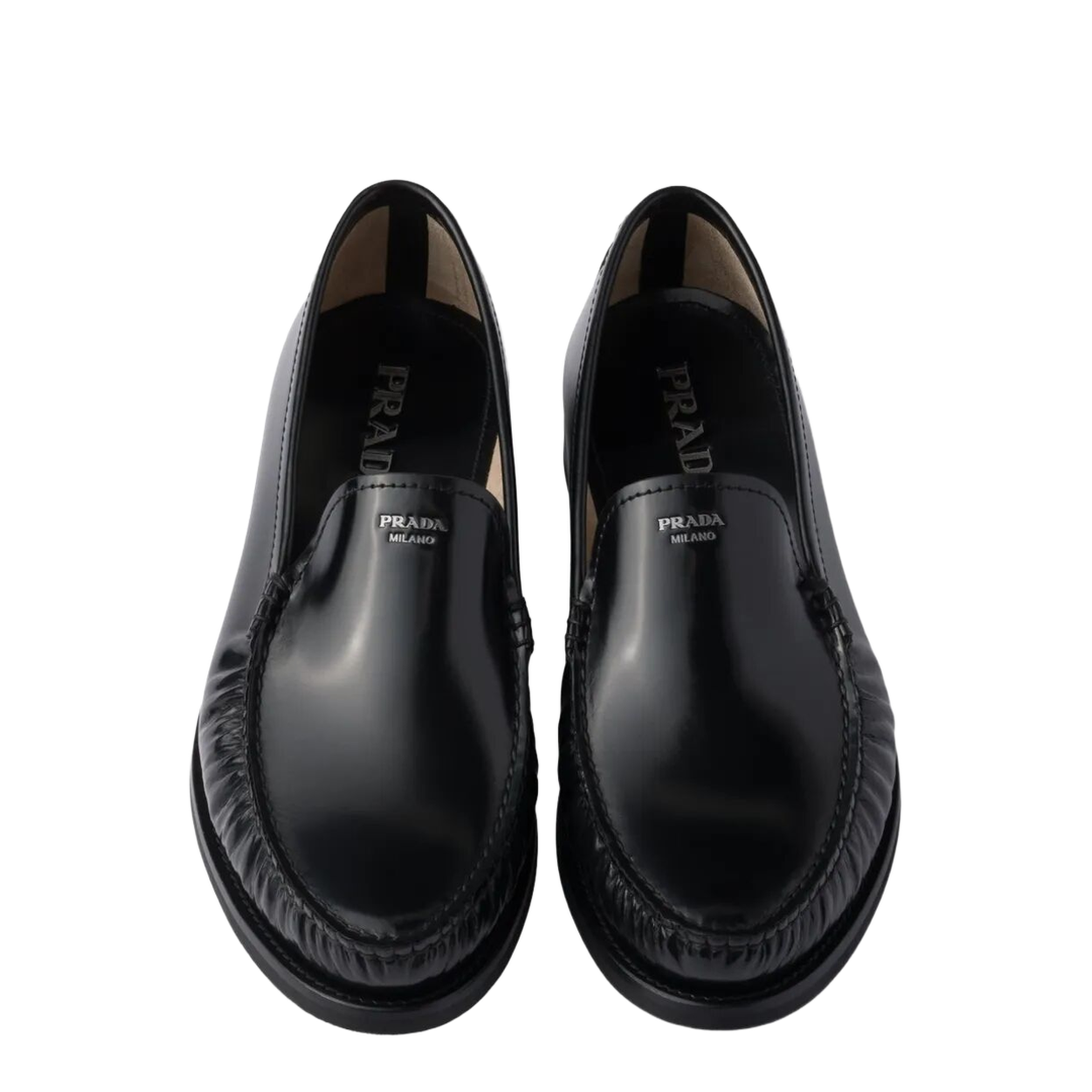 Brushed Leather Loafers - Image 5