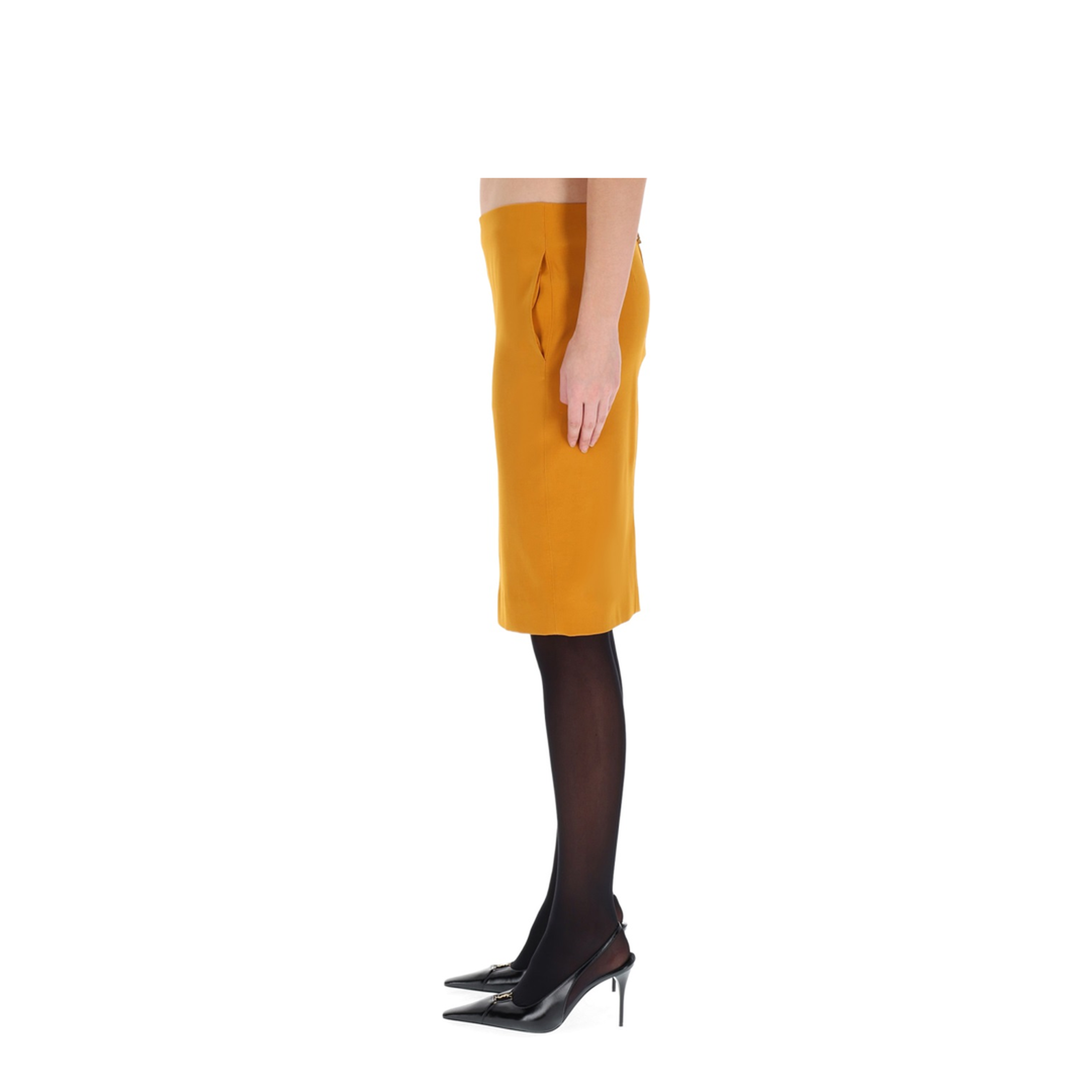 MIDI PENCIL SKIRT - Image 3