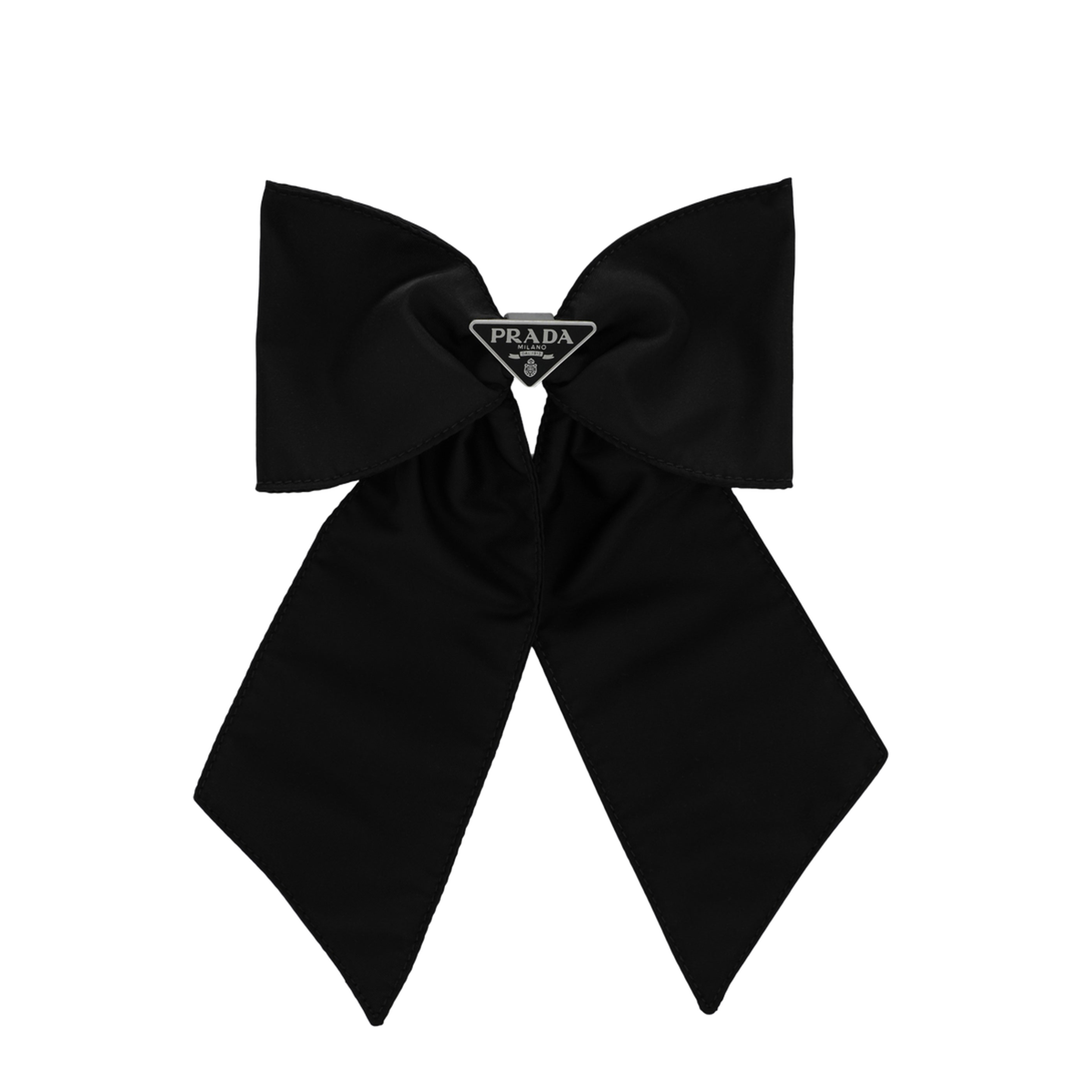 Black Re-Nylon Hair Clip - Image 1