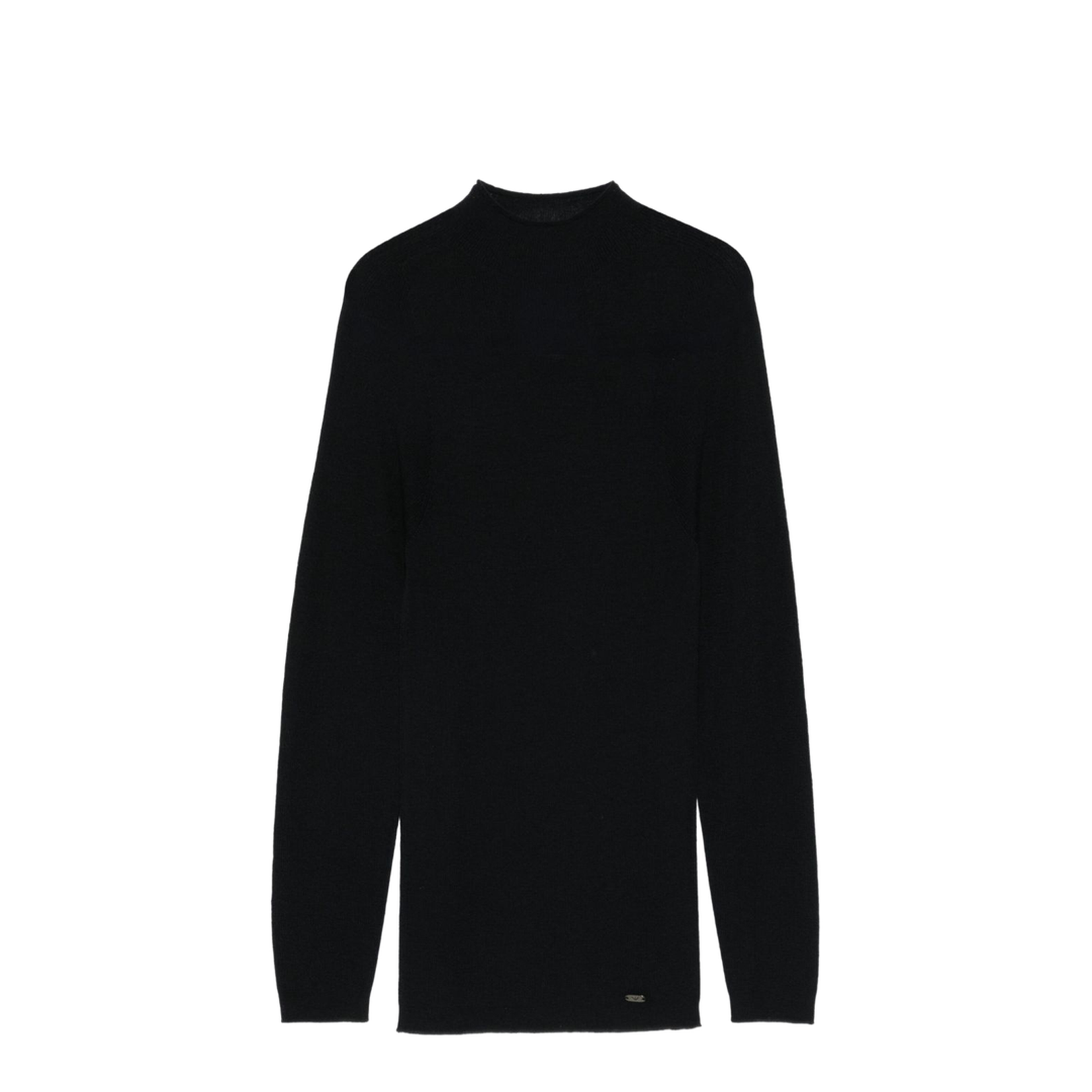 Black Mock Neck Sweater - Image 1