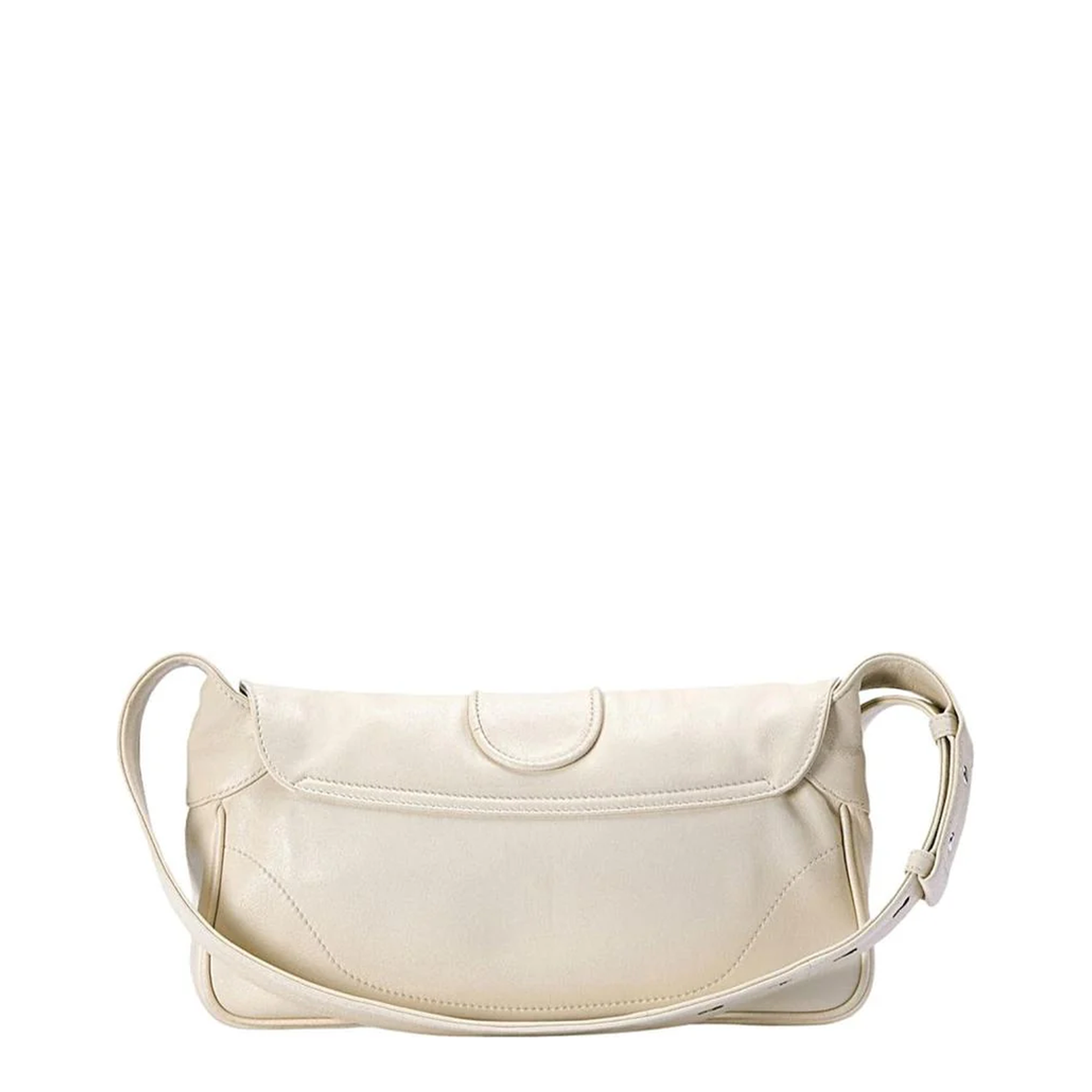 Aphrodite Shoulder Bag Leather White - Image 3