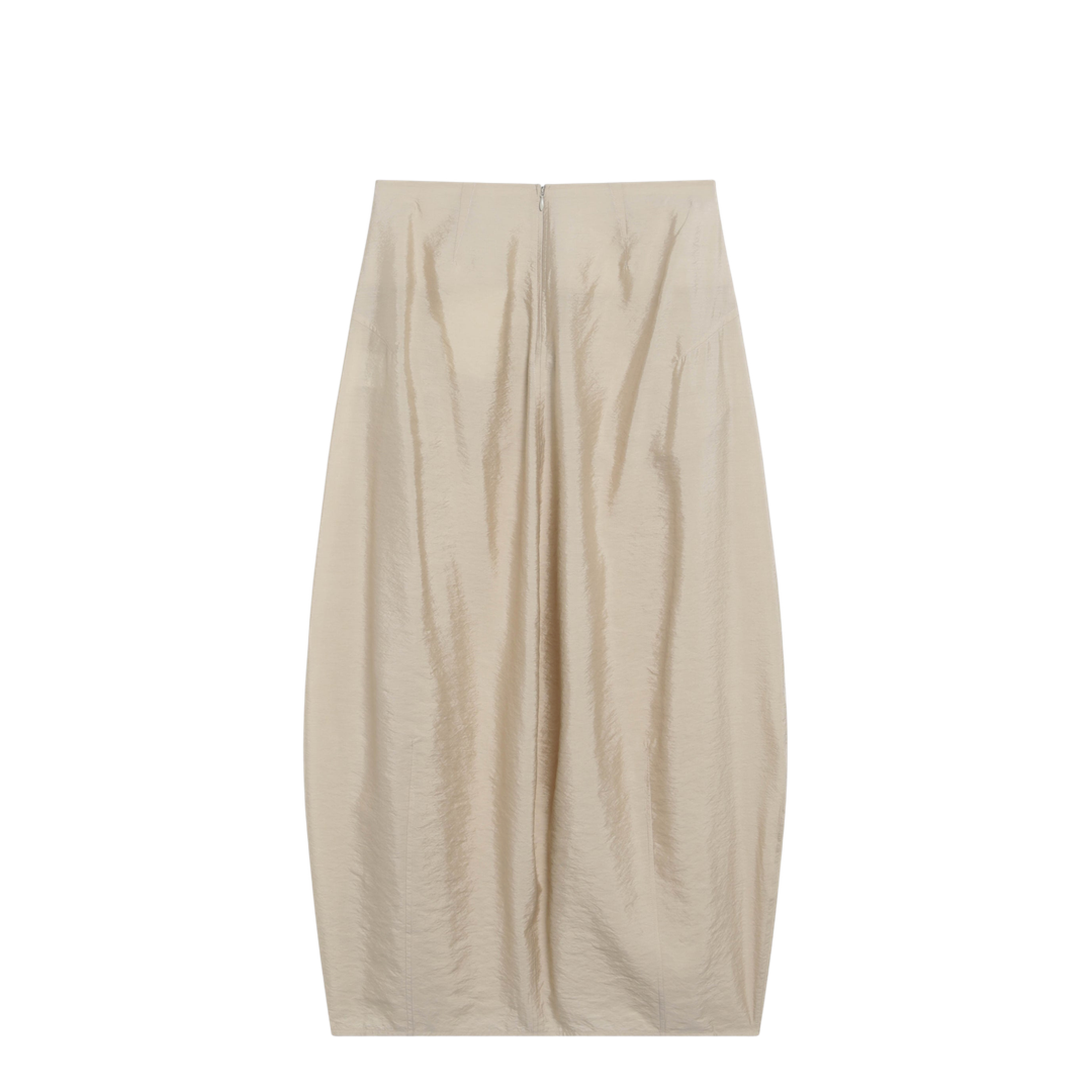 Parachute Skirt in Silk Blend - Image 2