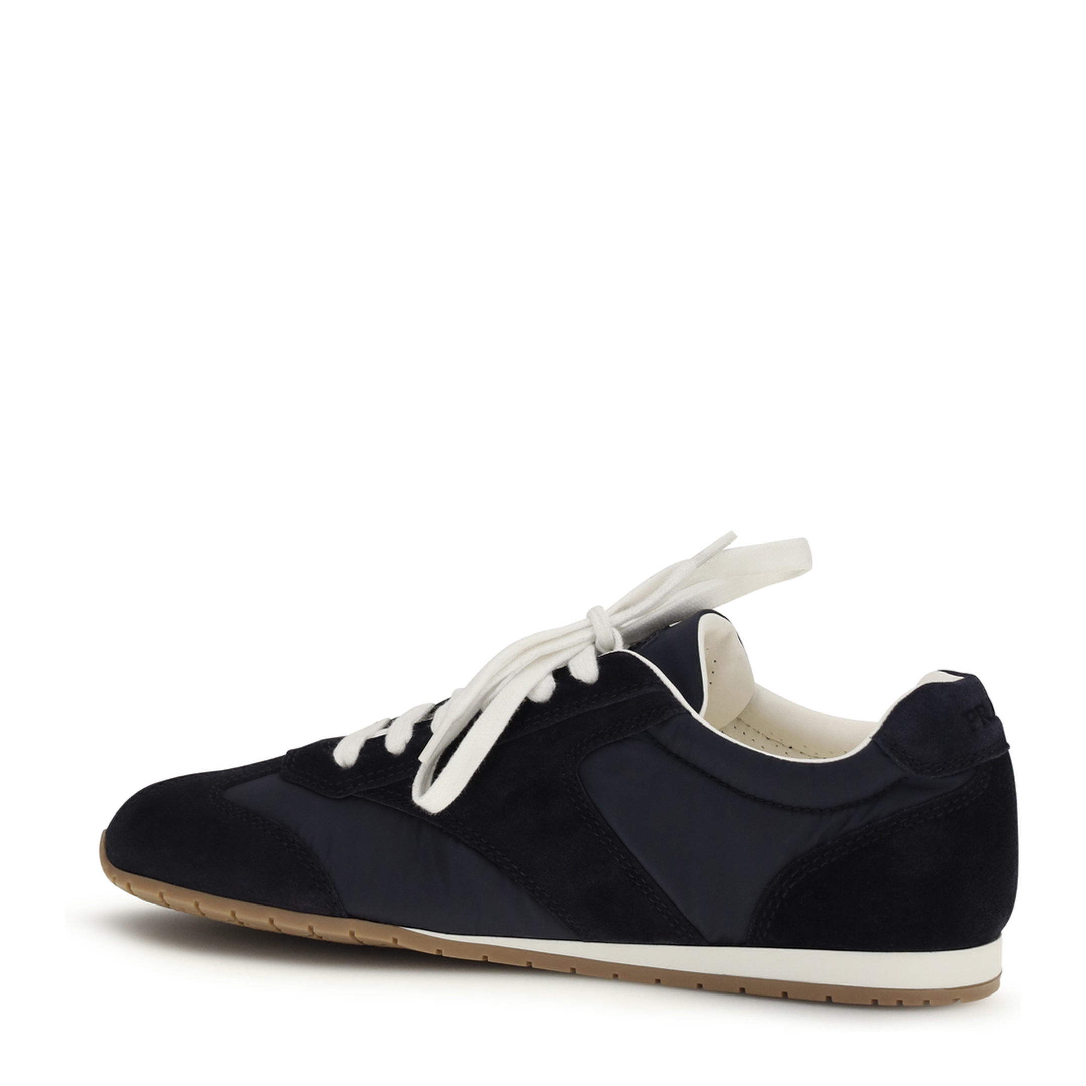 Suede and Fabric Sneakers - Image 3