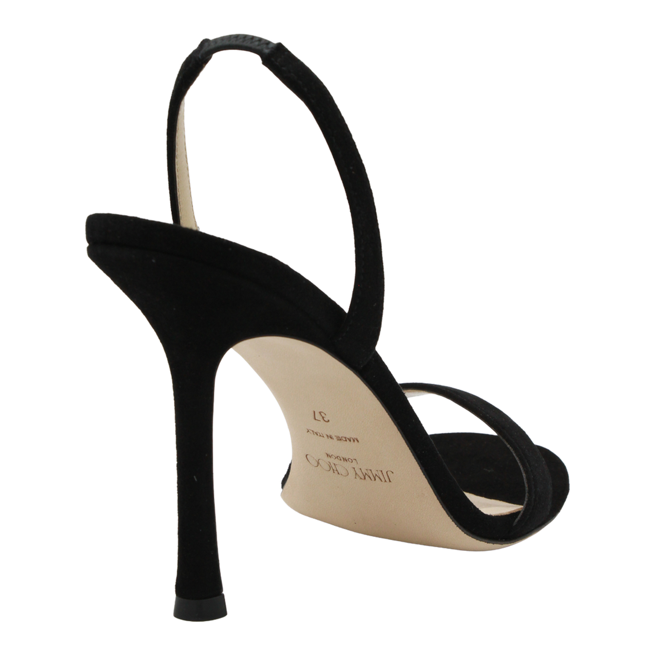 Black Suede Sandals - Image 6