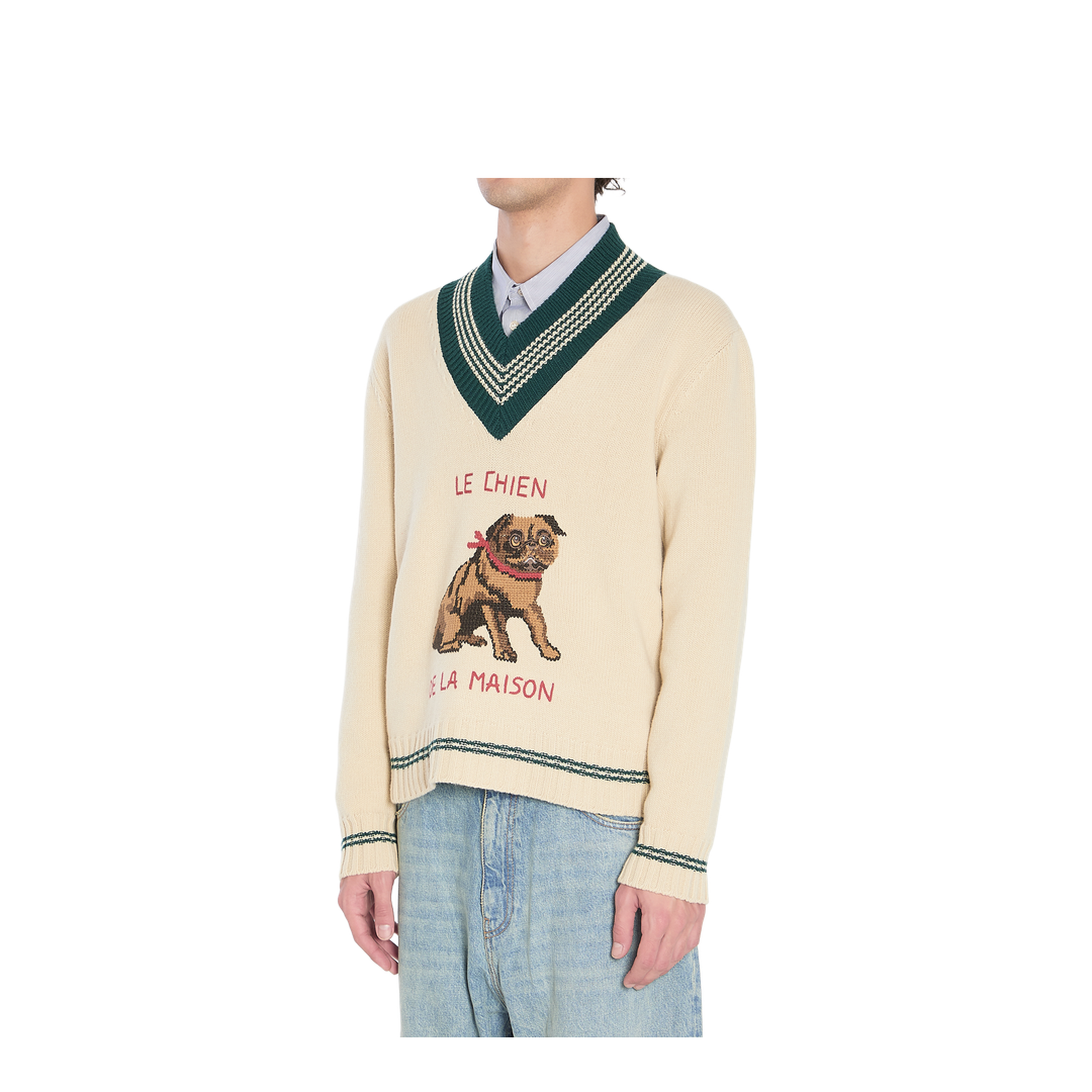 Beige Wool Knitwear - Image 2