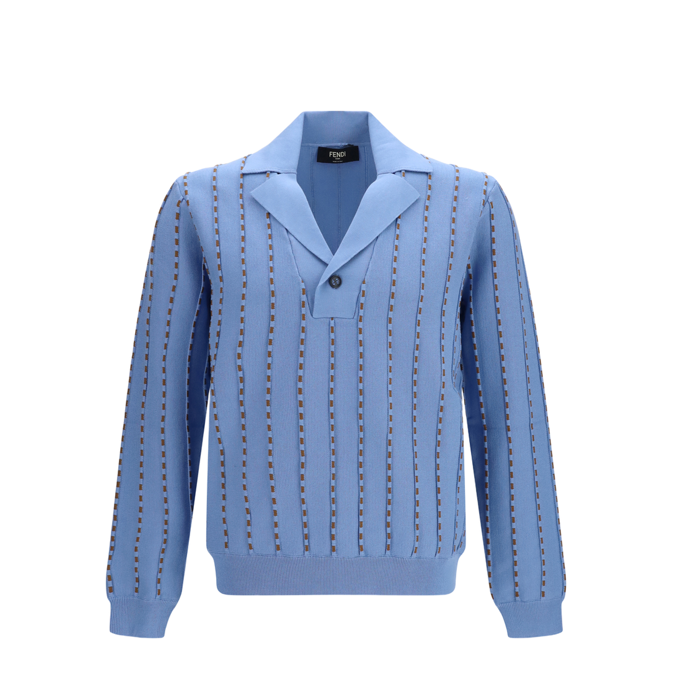 Trompe-l'œil Selleria knit Sweater - Image 1