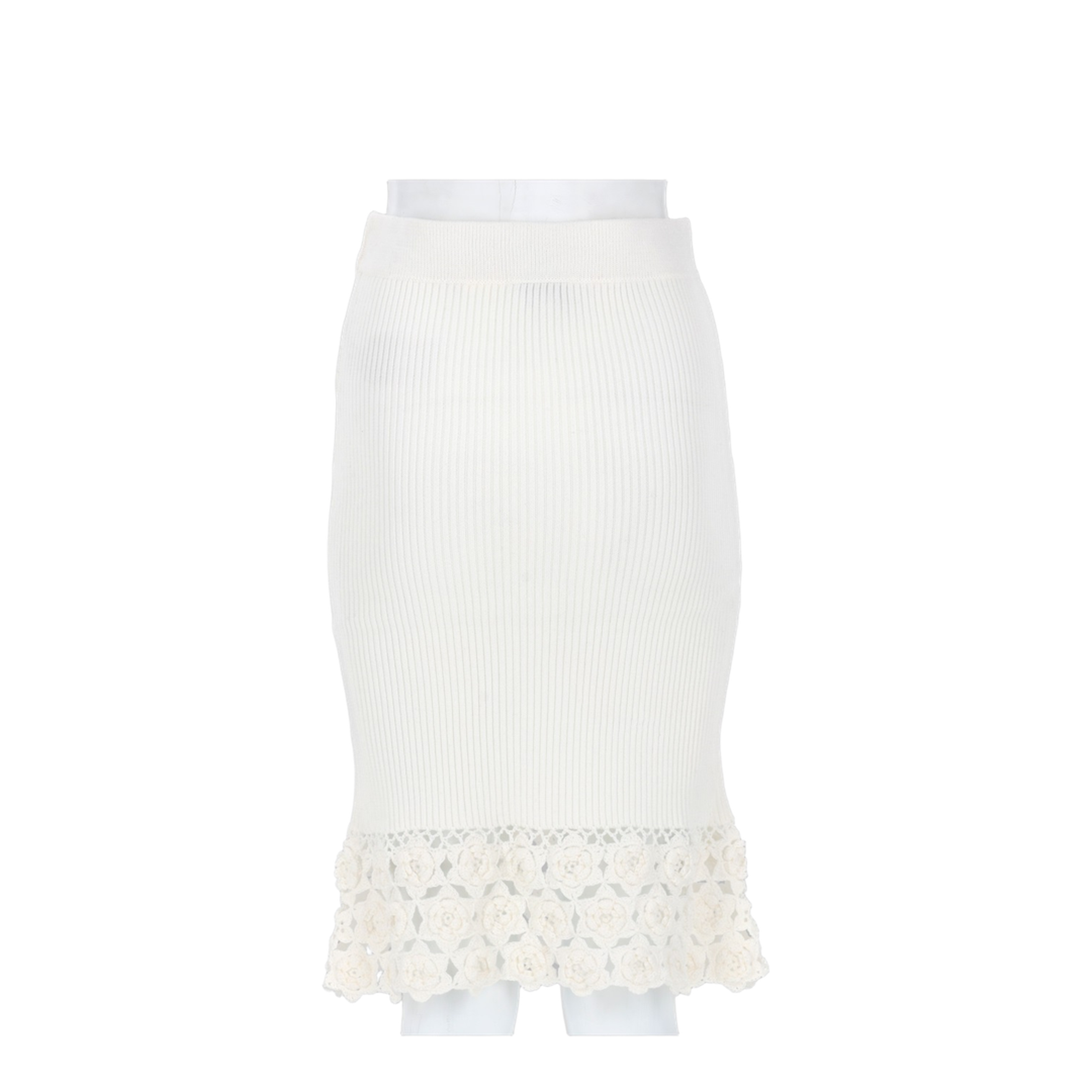 Crochet Ribbed Skirt - Image 2