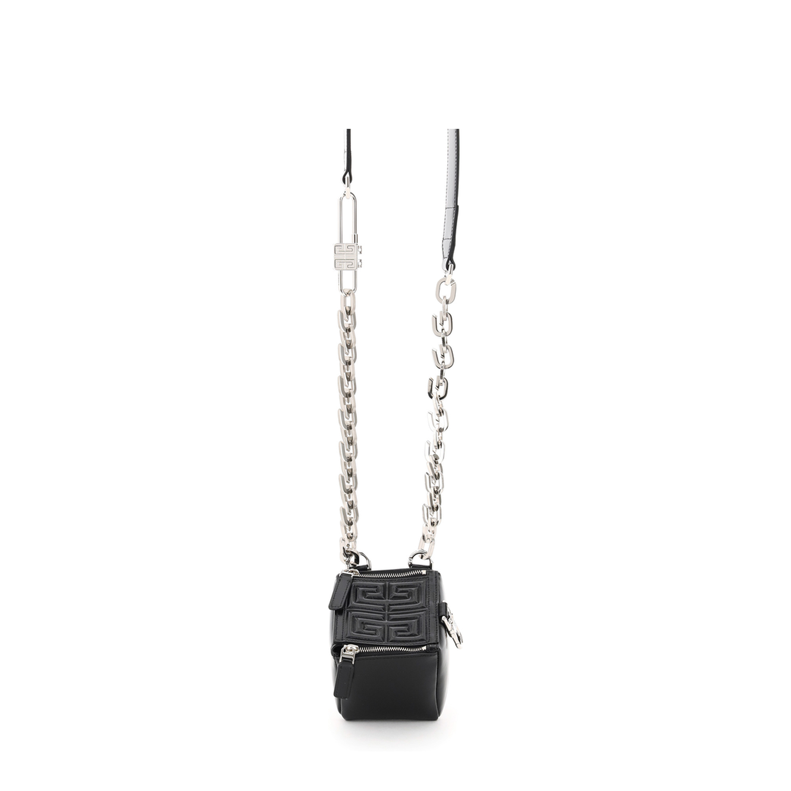 Pandora Cube Crossbody Bag in Black - Image 1