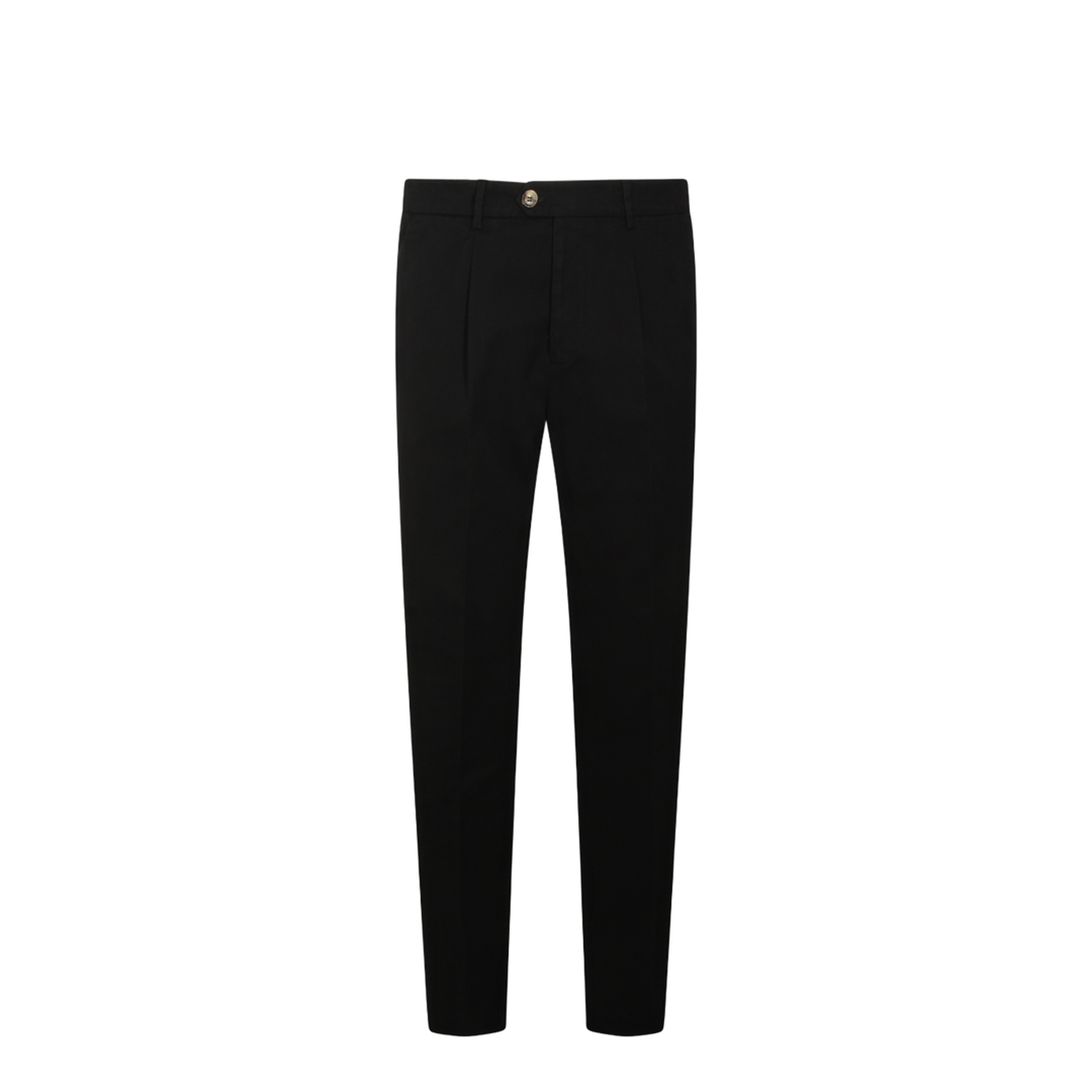 Black Cotton Pants - Image 2