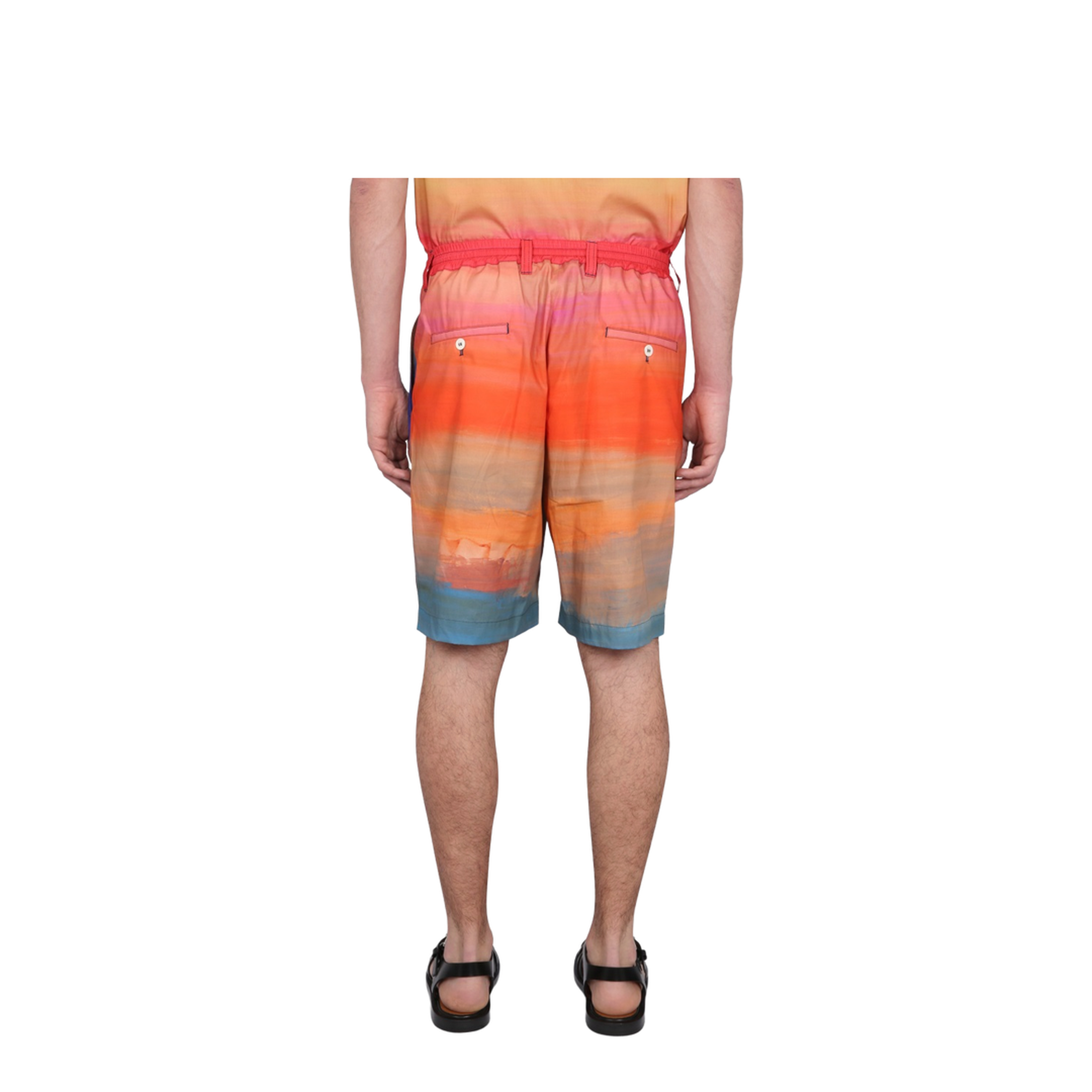 Cotton Bermuda Shorts - Image 4