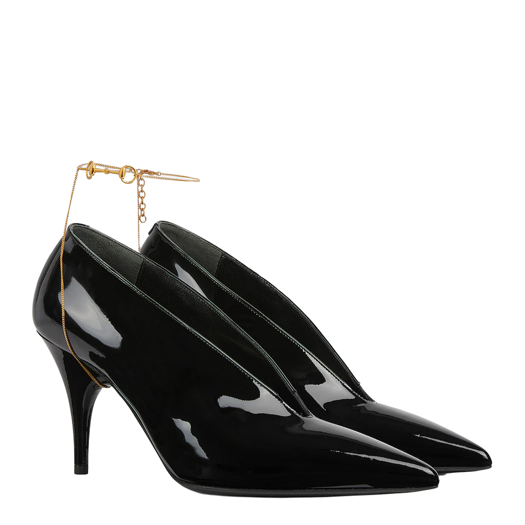 Black 97 Heeled Mules - Image 2