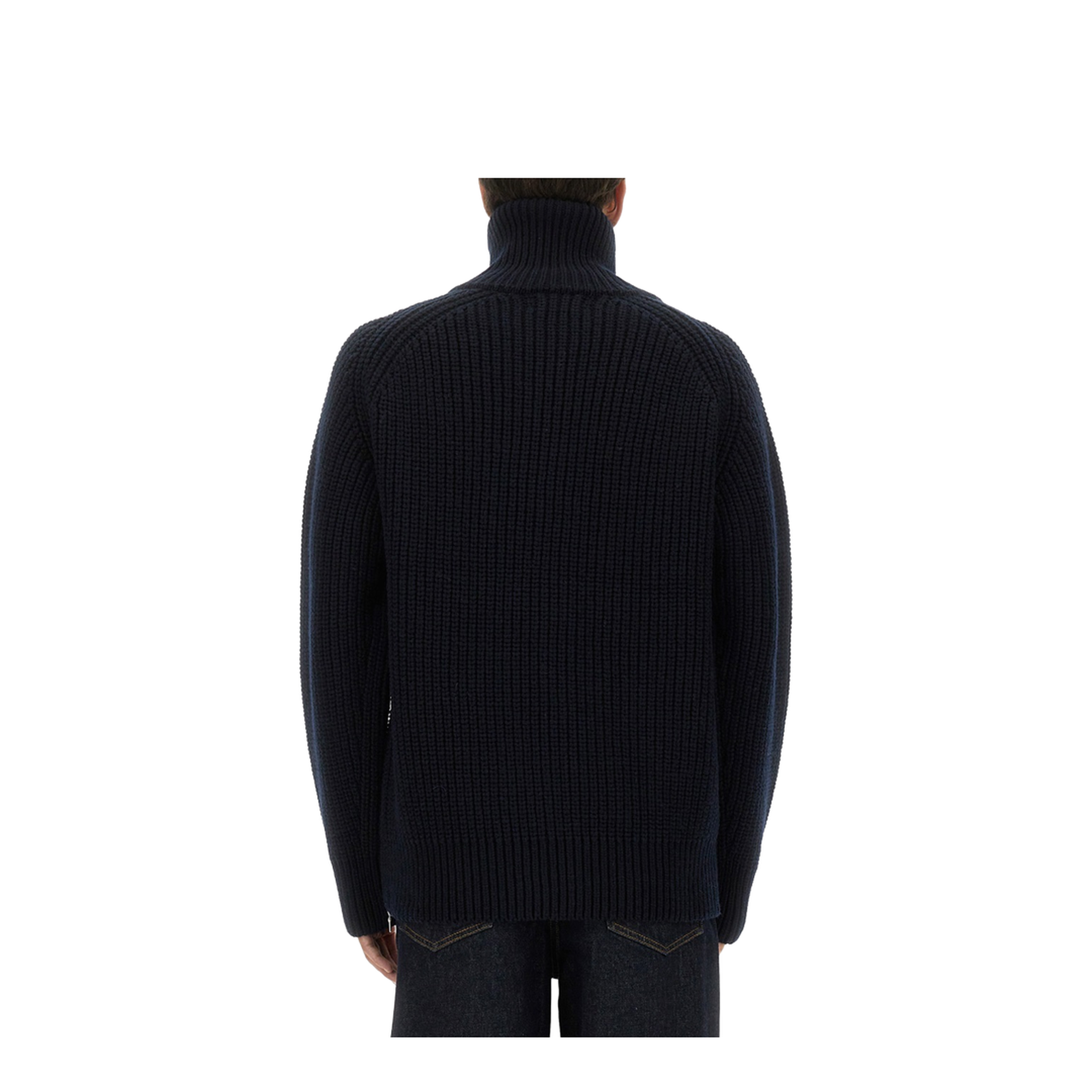 Zippered Wool Sweater - Image 3