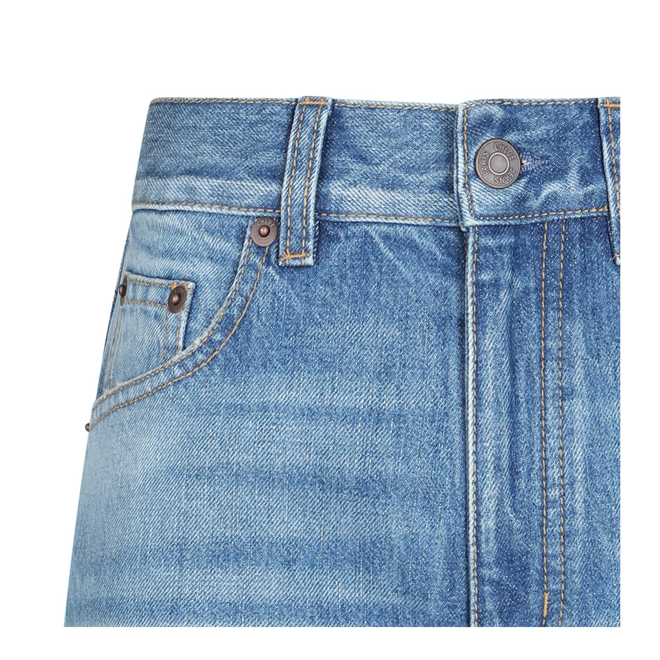 High-waisted shorts jeans - Image 6