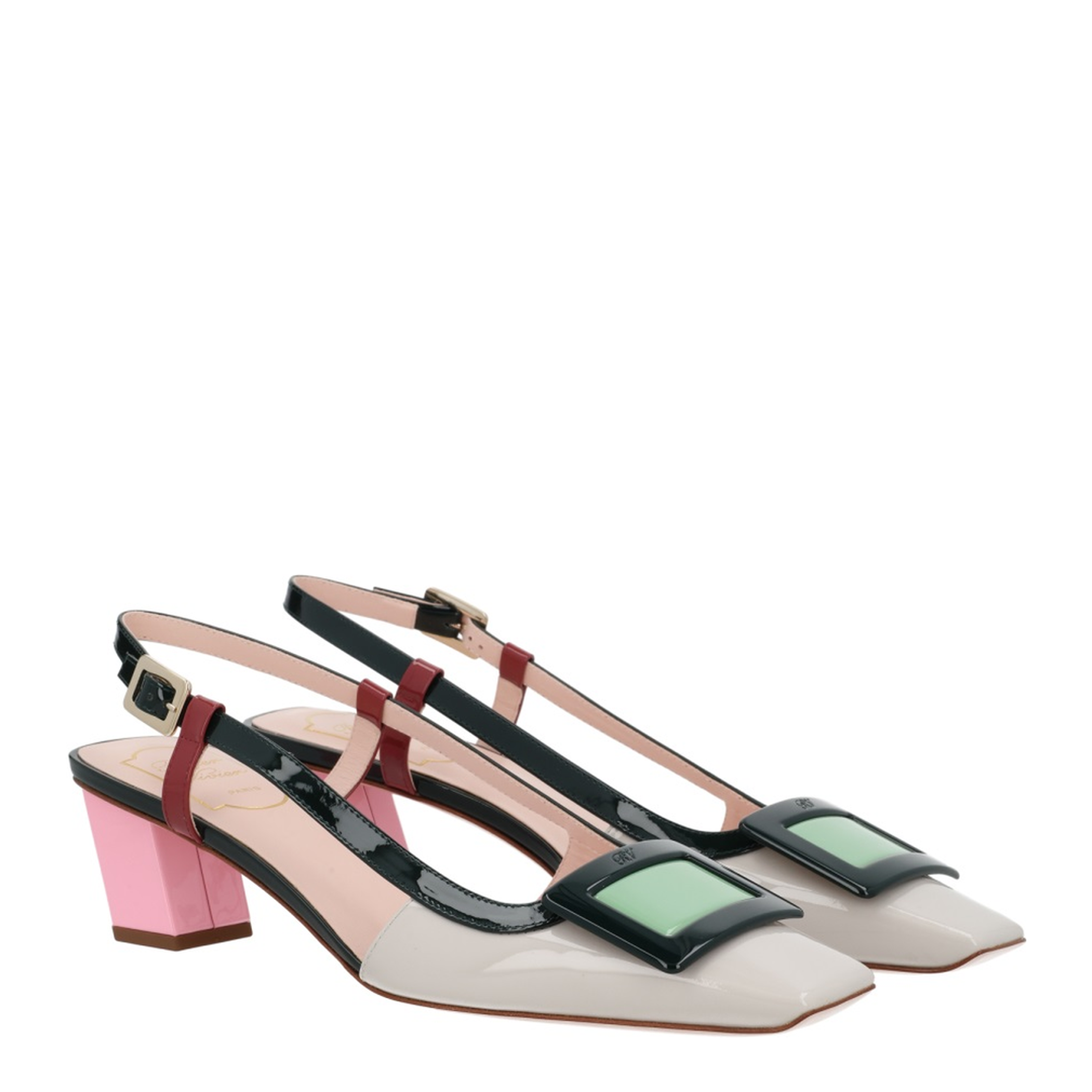 Slingback Pumps in Patent Leather - Image 2