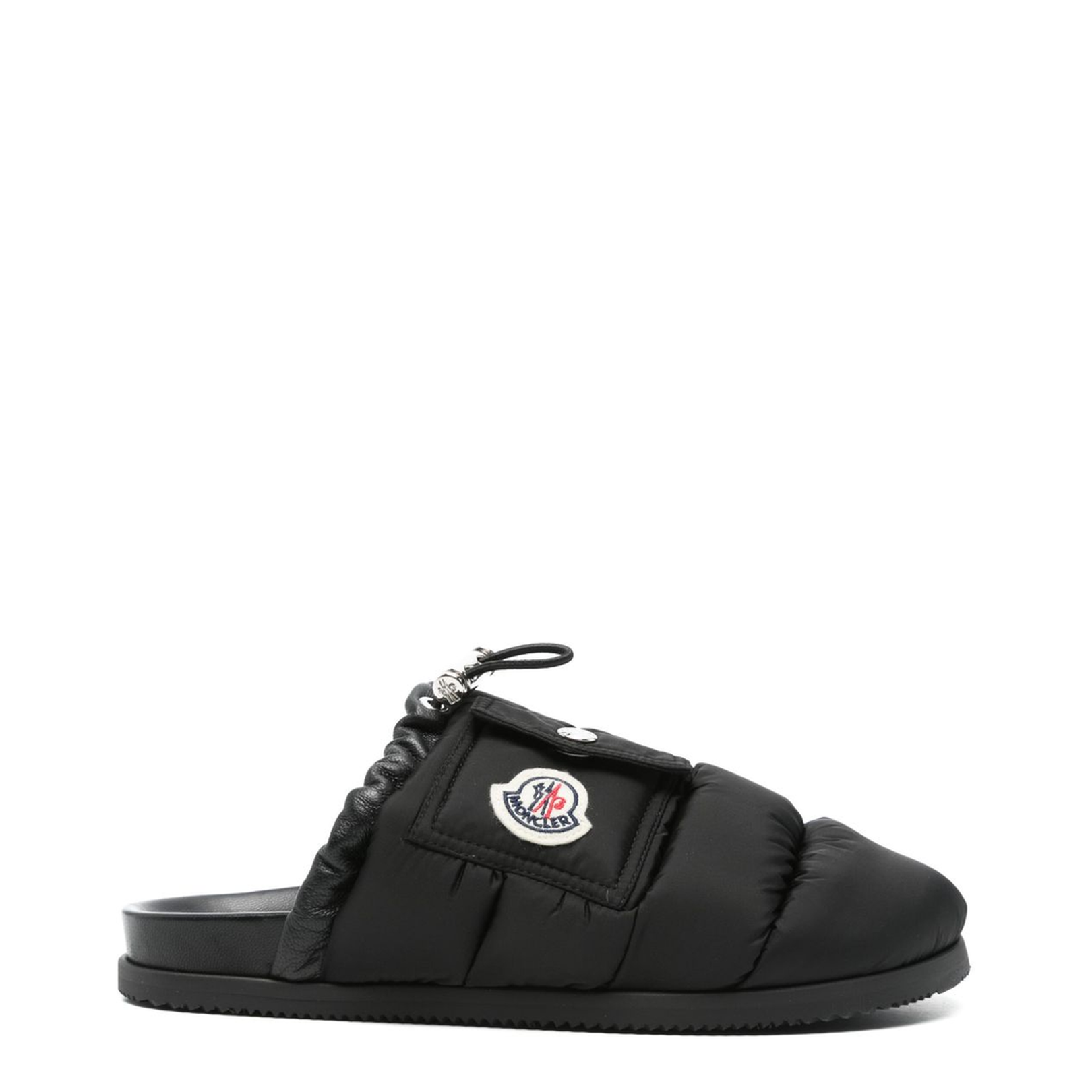 Mon Pocket Padded Leather Mules - Image 1